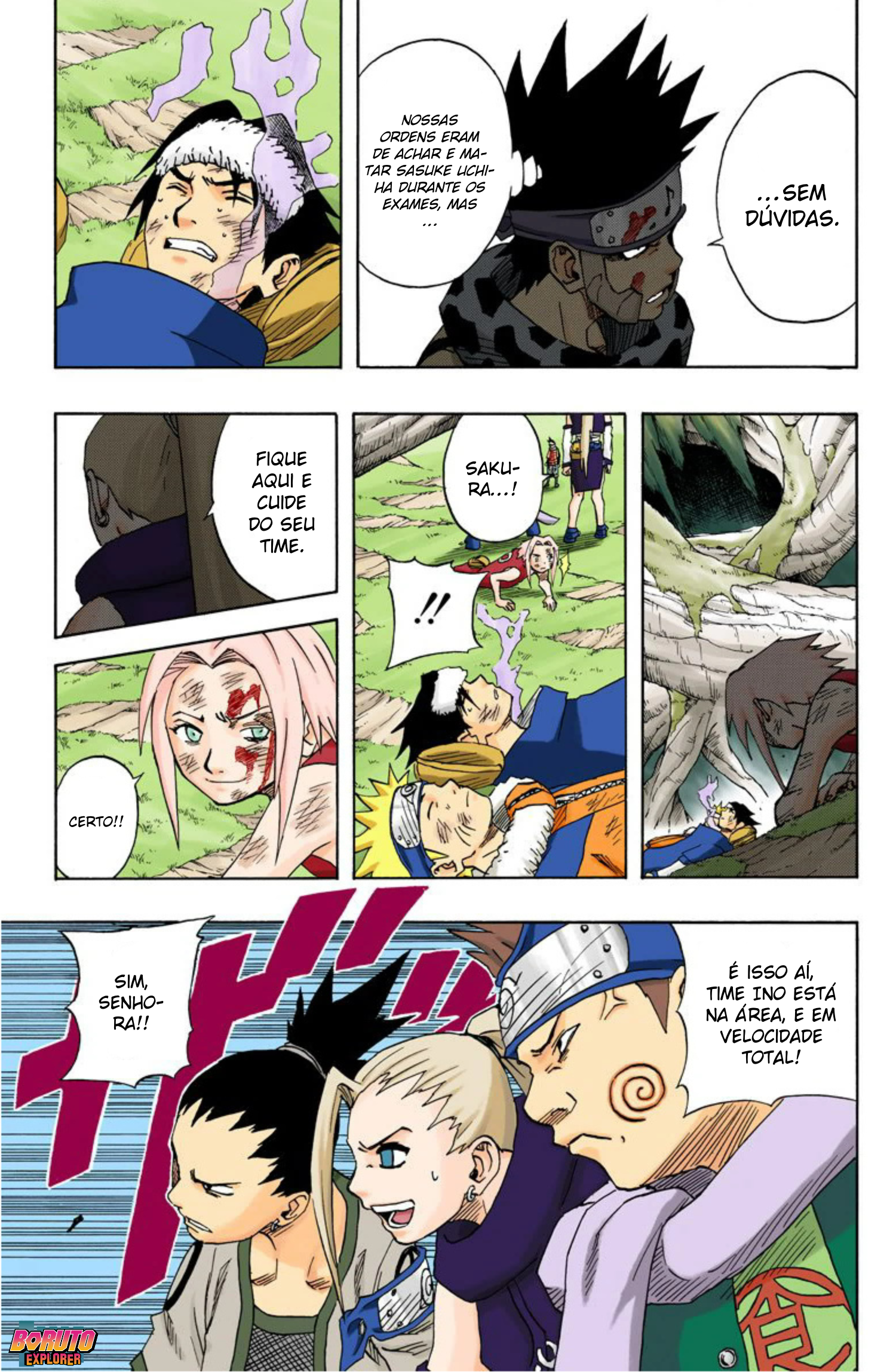 Read Naruto - Versão Colorida Oficial Manga Online