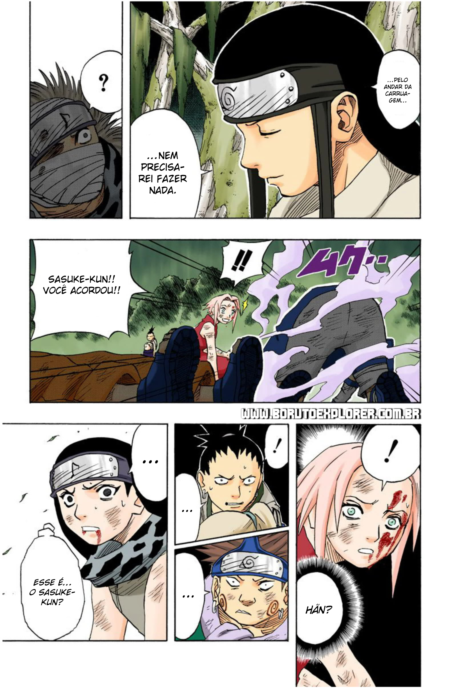 Read Naruto - Versão Colorida Oficial Manga Online