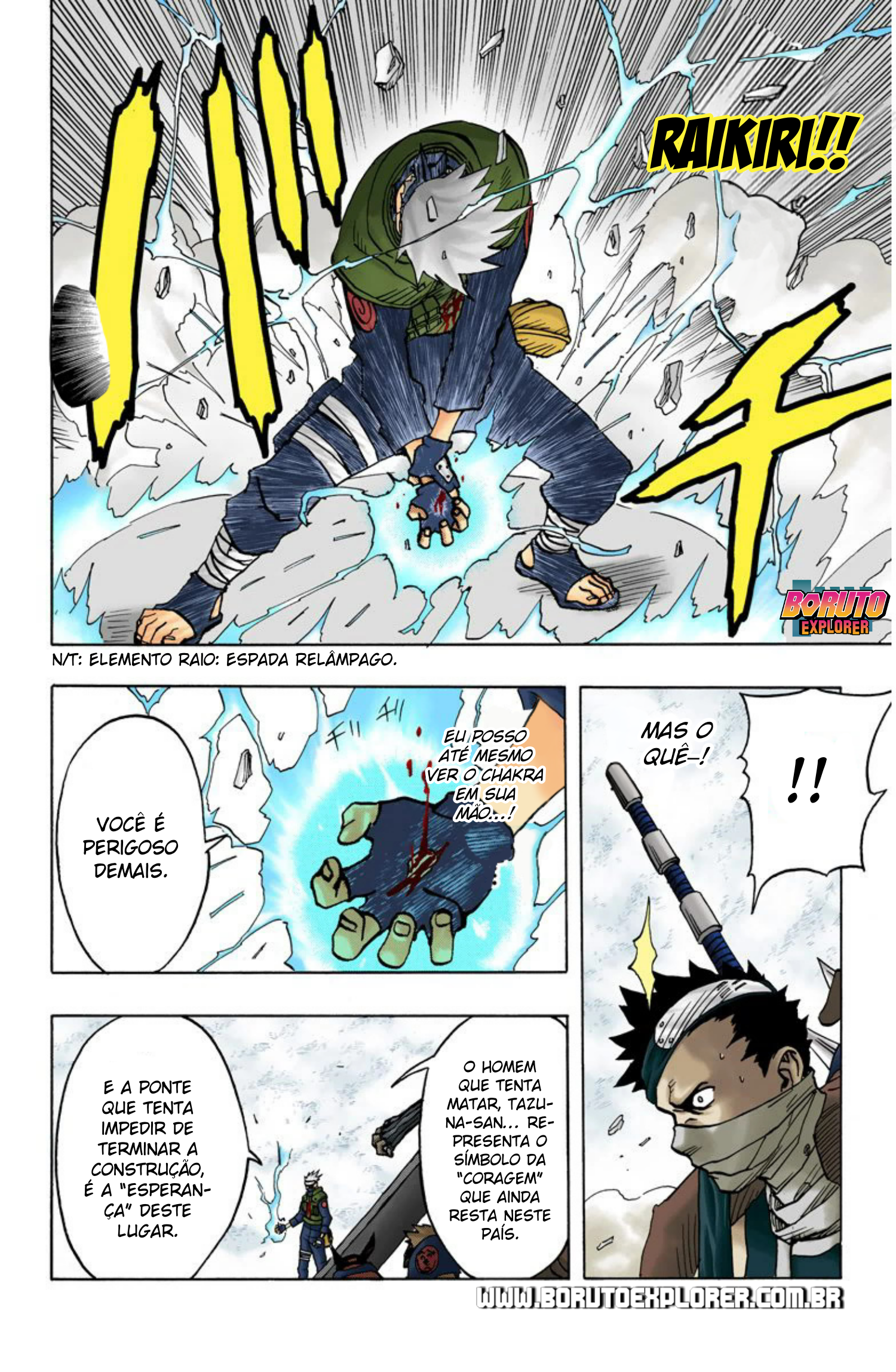 Read Naruto - Versão Colorida Oficial Manga Online