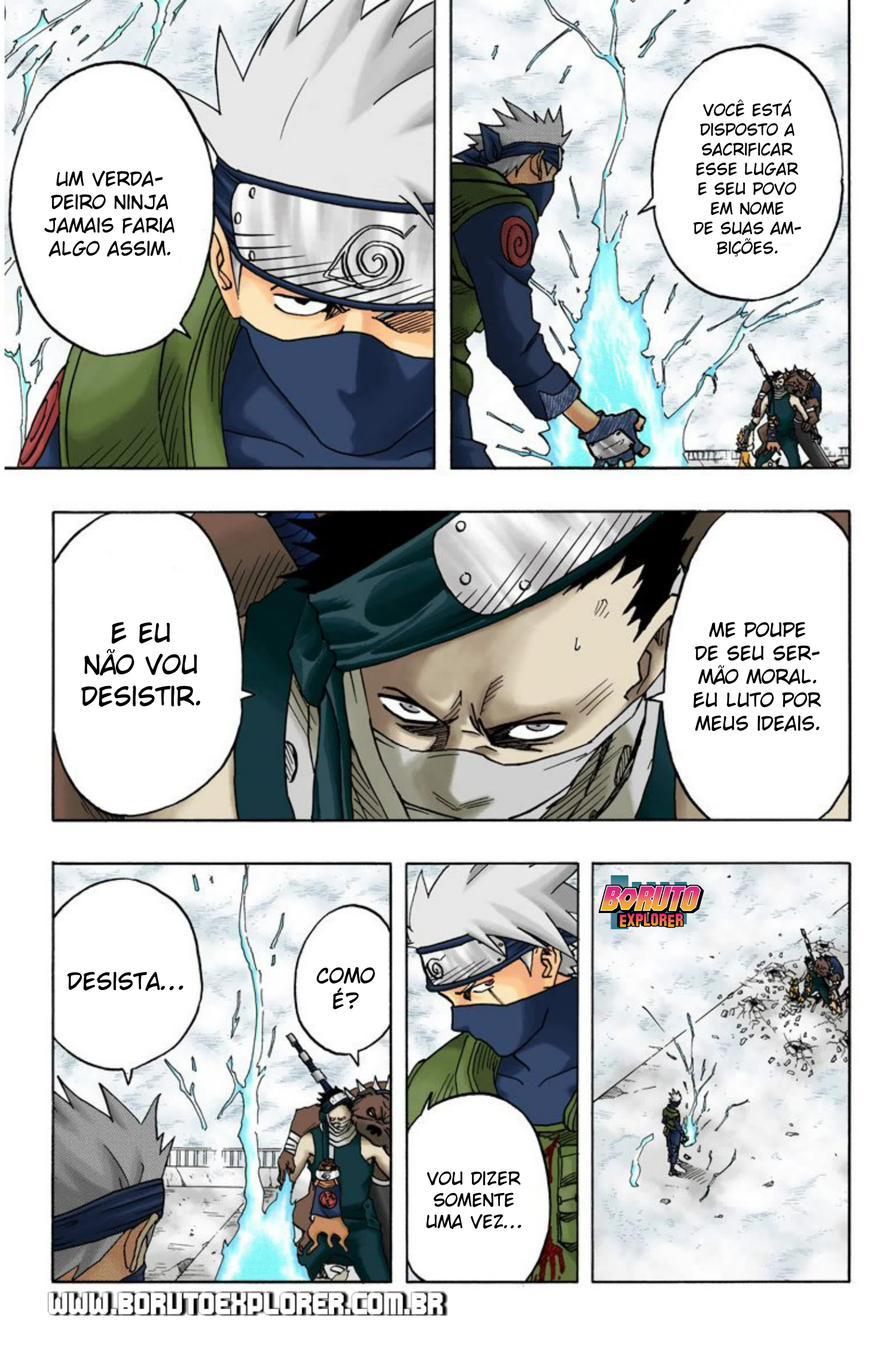 Read Naruto - Versão Colorida Oficial Manga Online