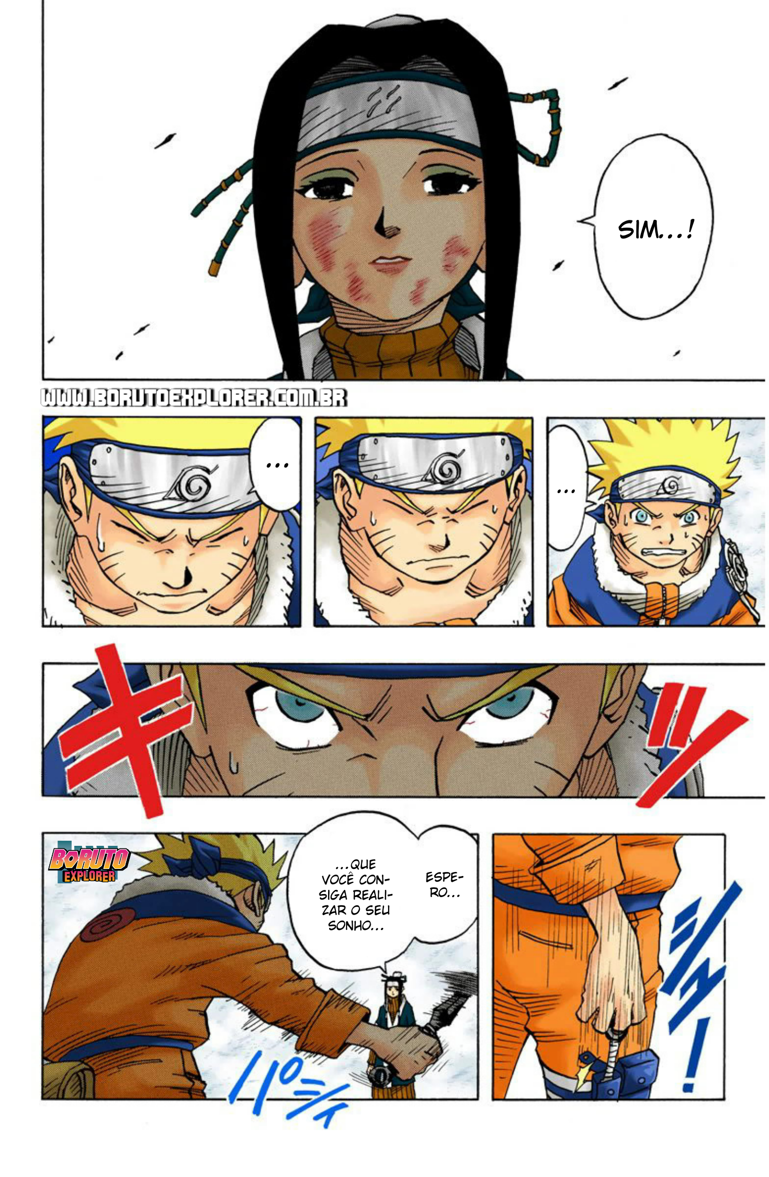 Read Naruto - Versão Colorida Oficial Manga Online