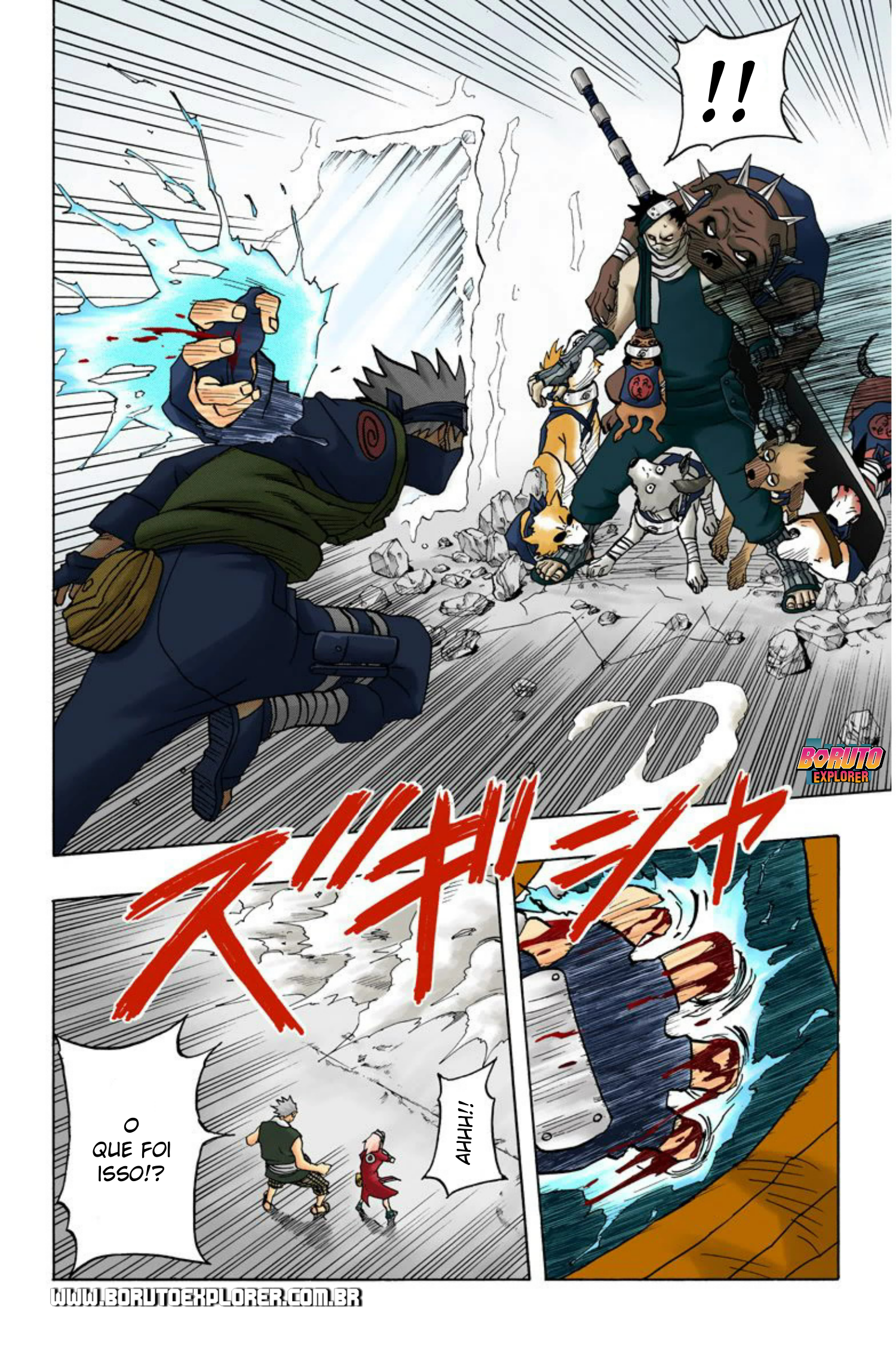 Read Naruto - Versão Colorida Oficial Manga Online