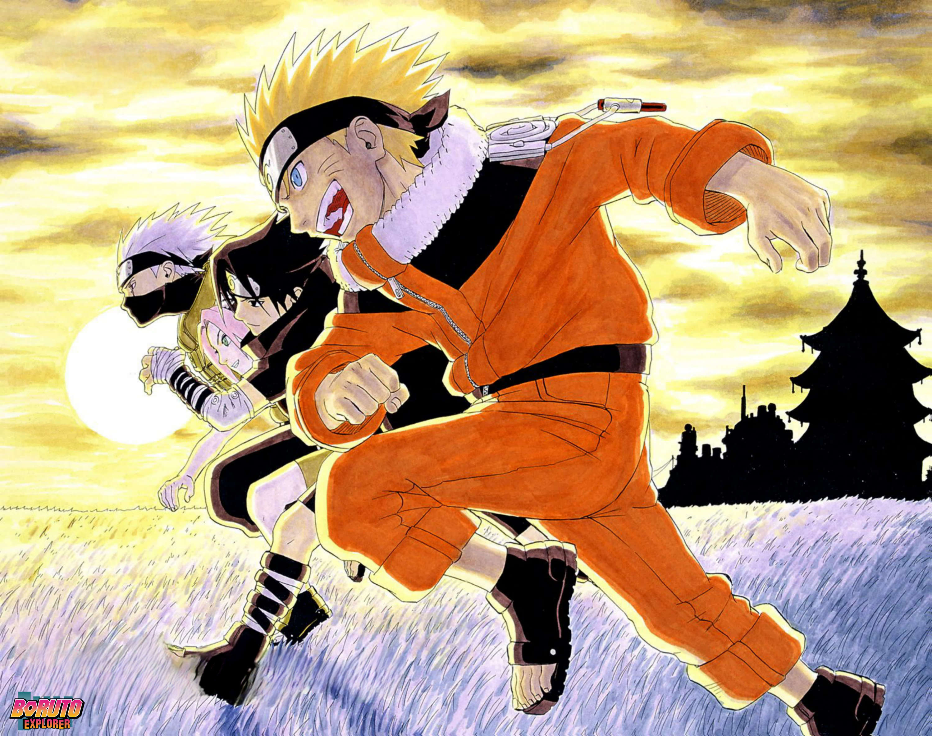 Read Naruto - Versão Colorida Oficial Manga Online