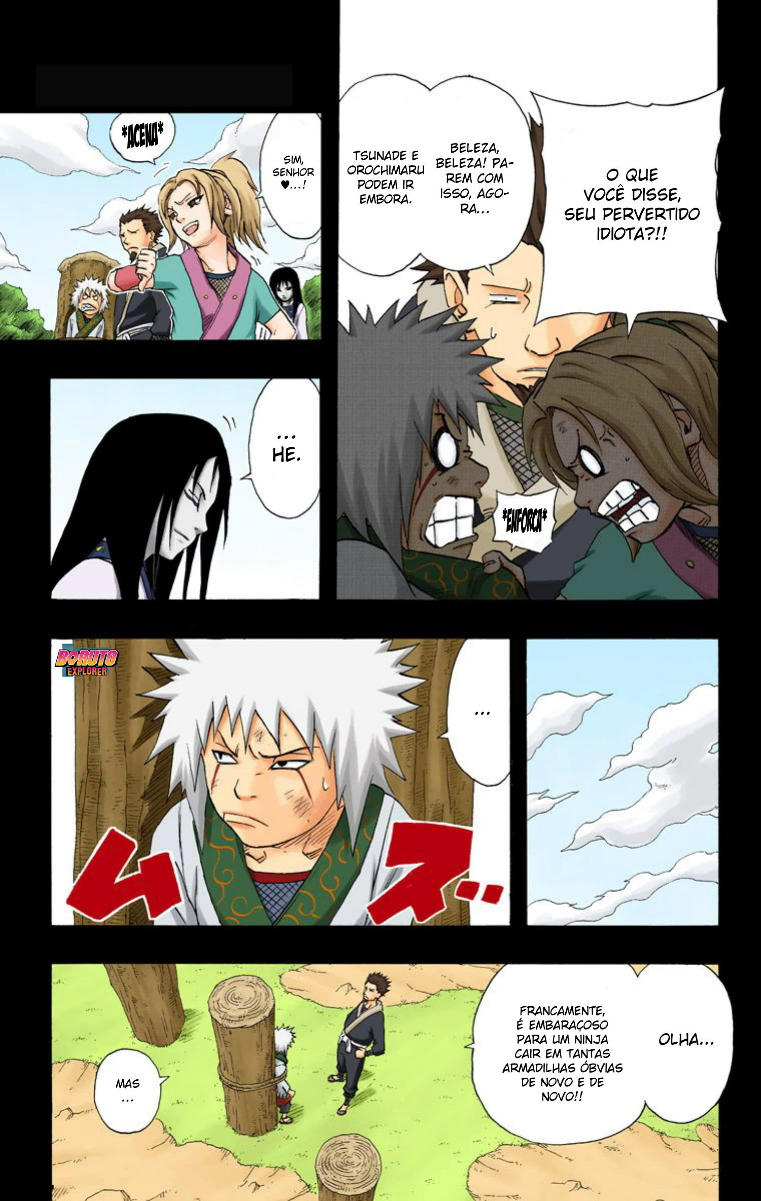 Read Naruto - Versão Colorida Oficial Manga Online