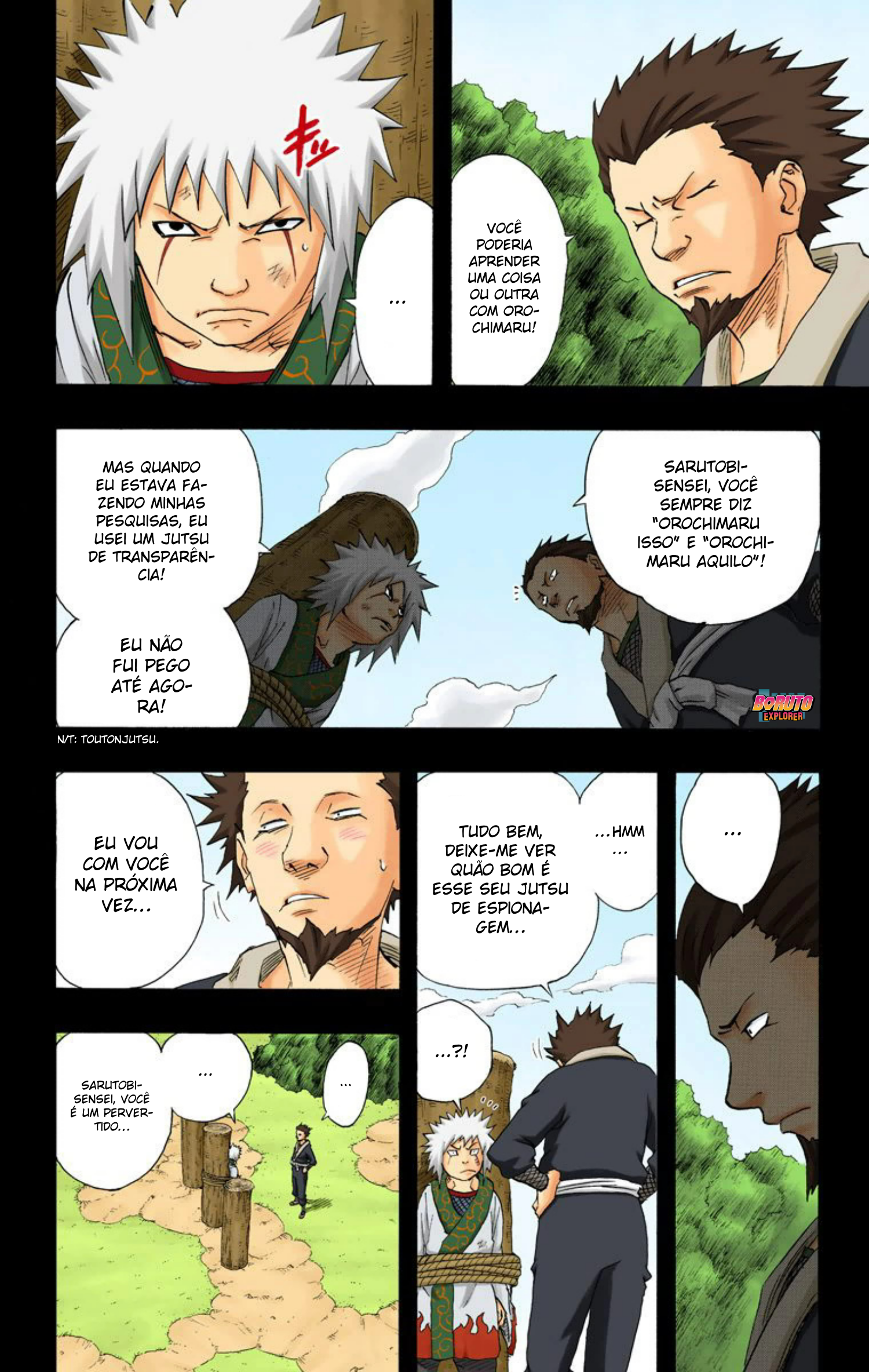 Read Naruto - Versão Colorida Oficial Manga Online