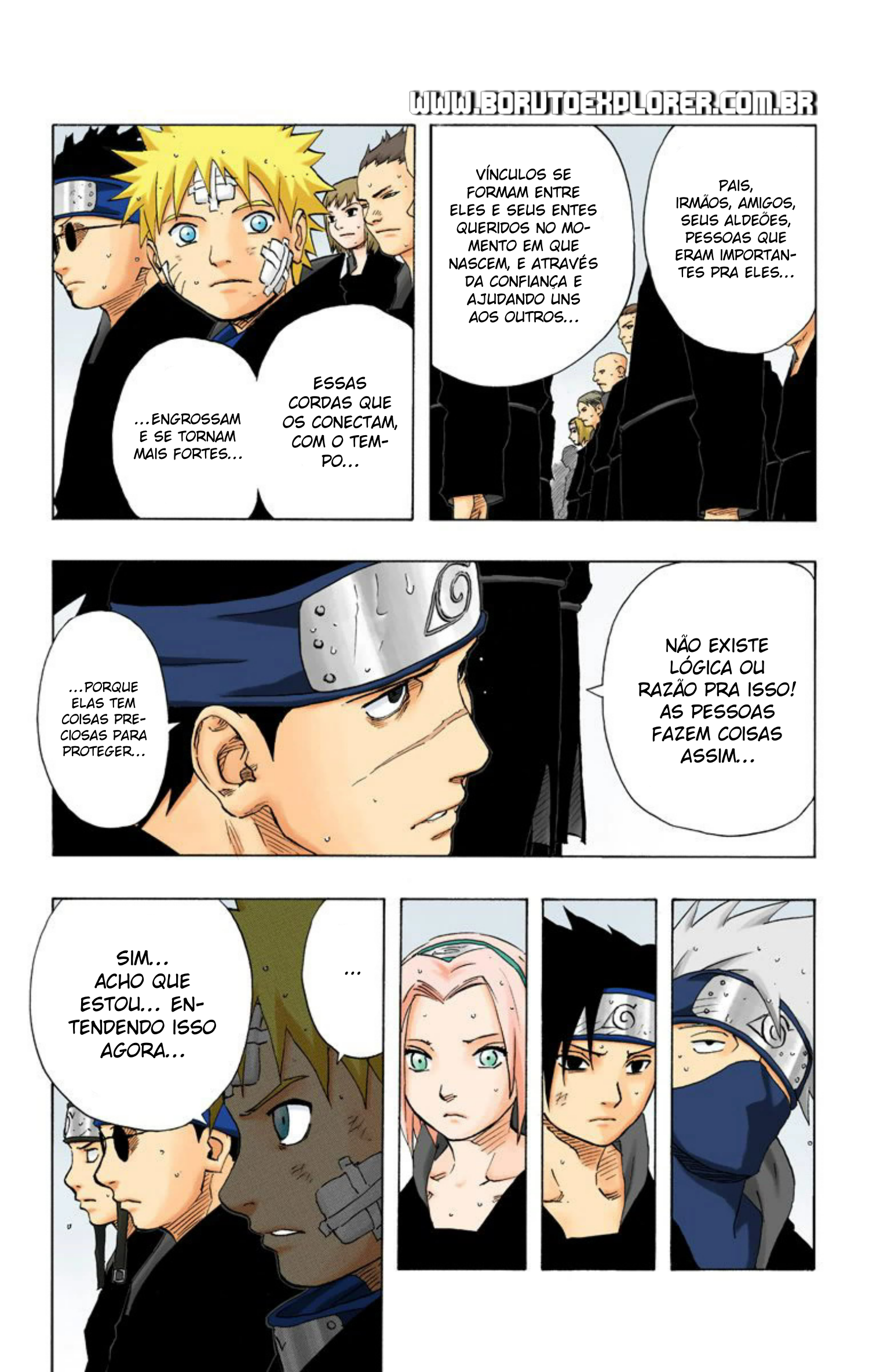 Read Naruto - Versão Colorida Oficial Manga Online
