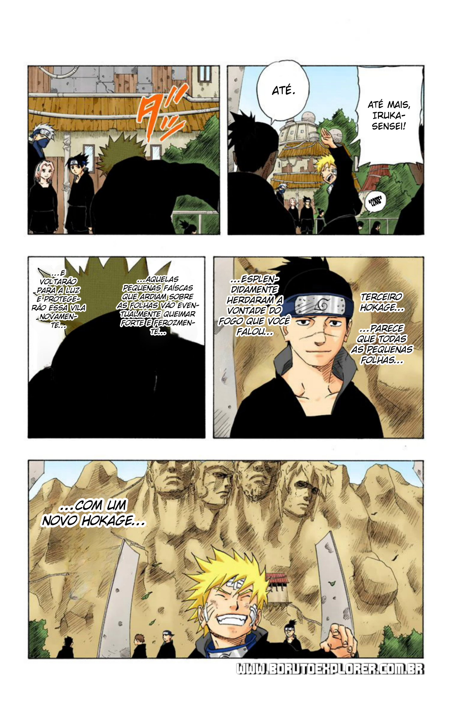Read Naruto - Versão Colorida Oficial Manga Online