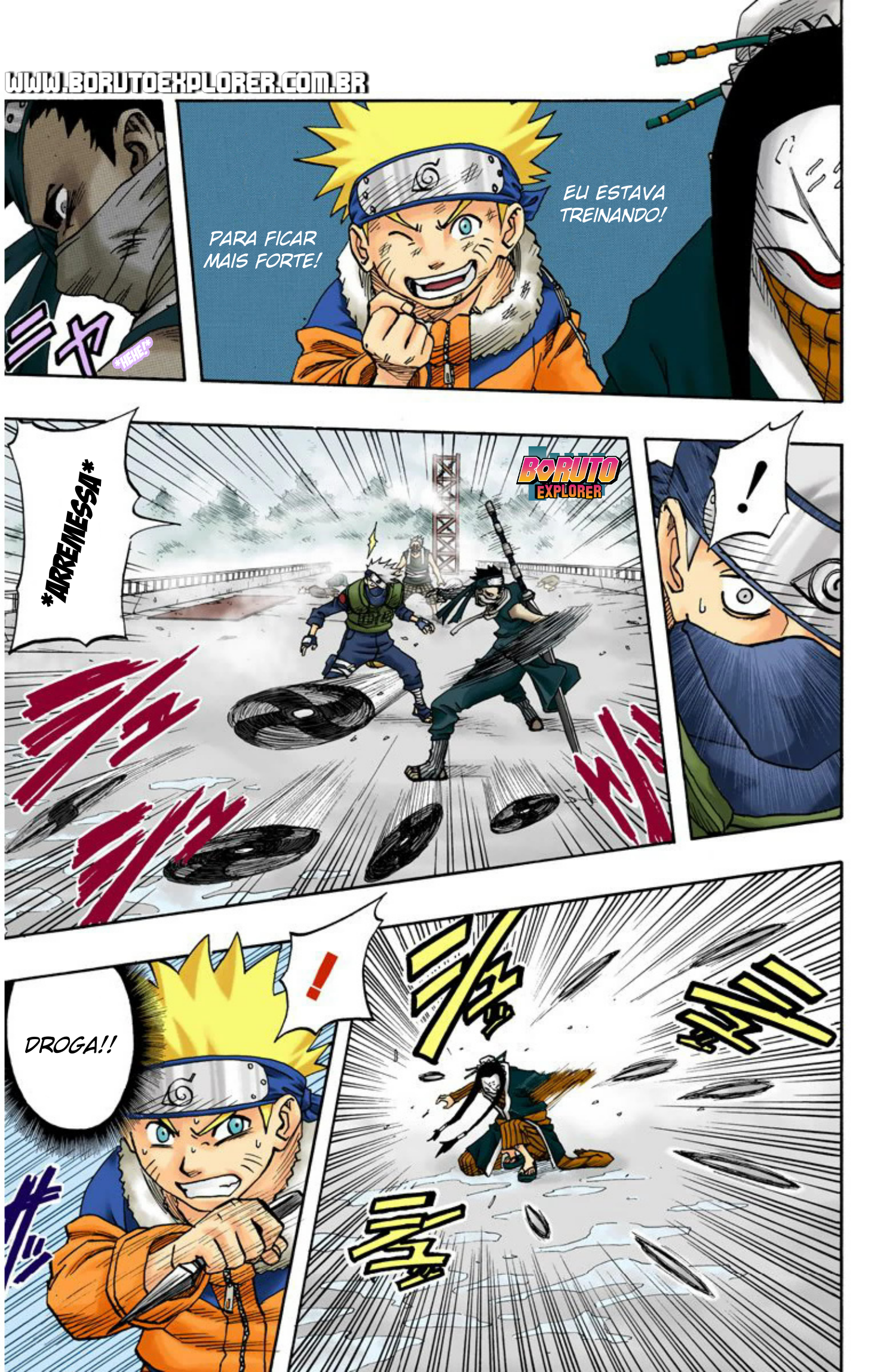 Read Naruto - Versão Colorida Oficial Manga Online