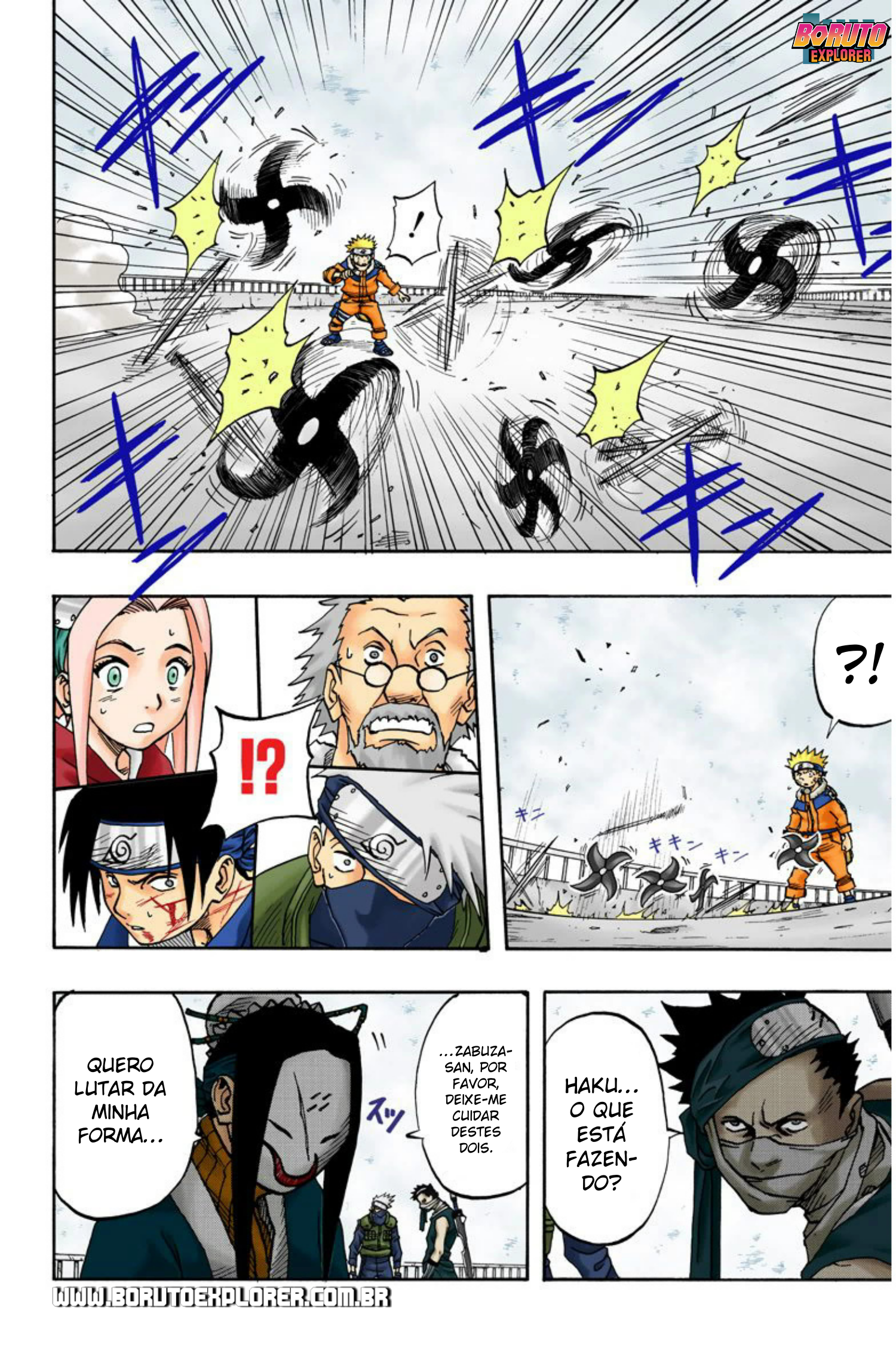 Read Naruto - Versão Colorida Oficial Manga Online
