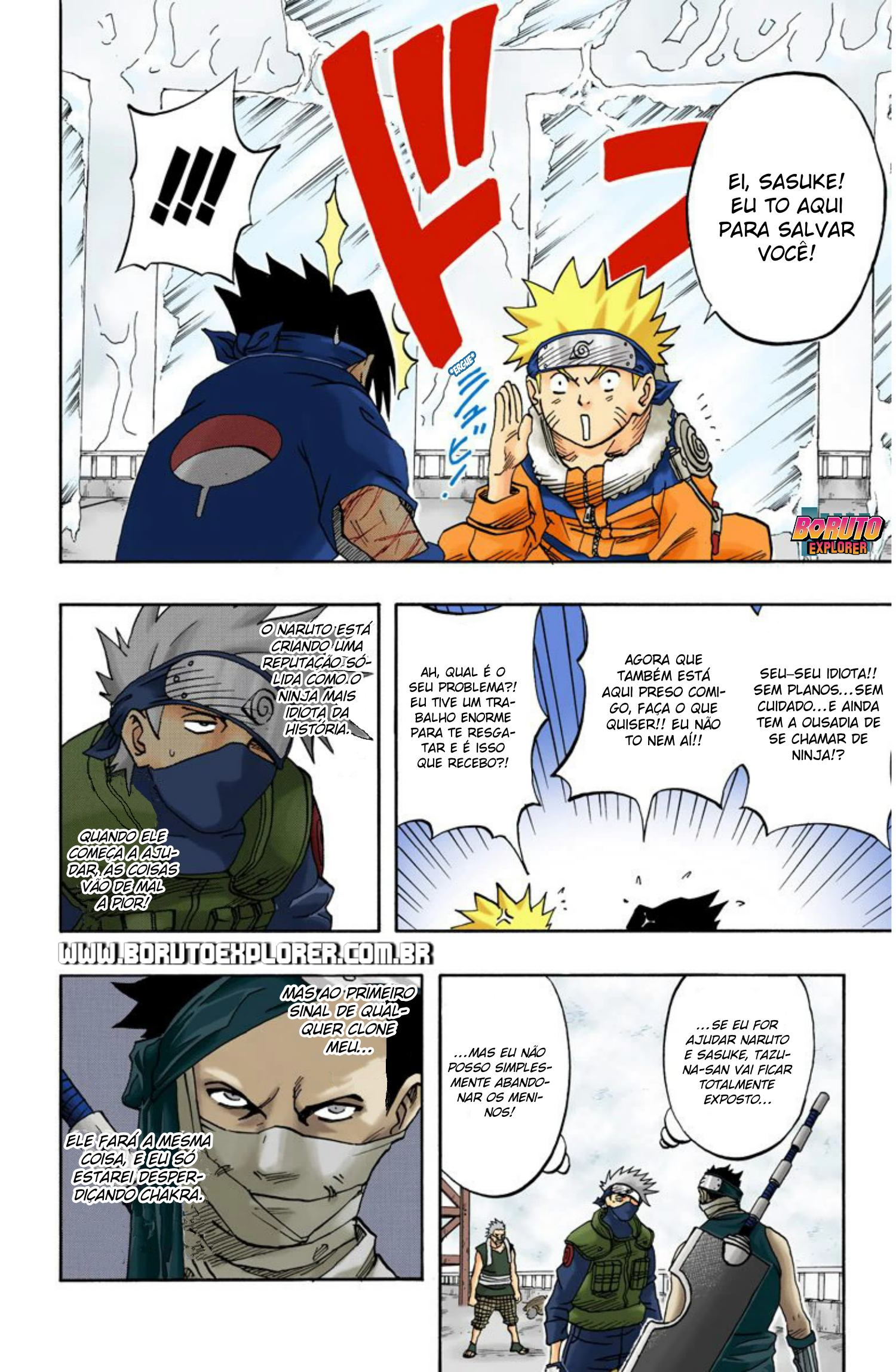 Read Naruto - Versão Colorida Oficial Manga Online
