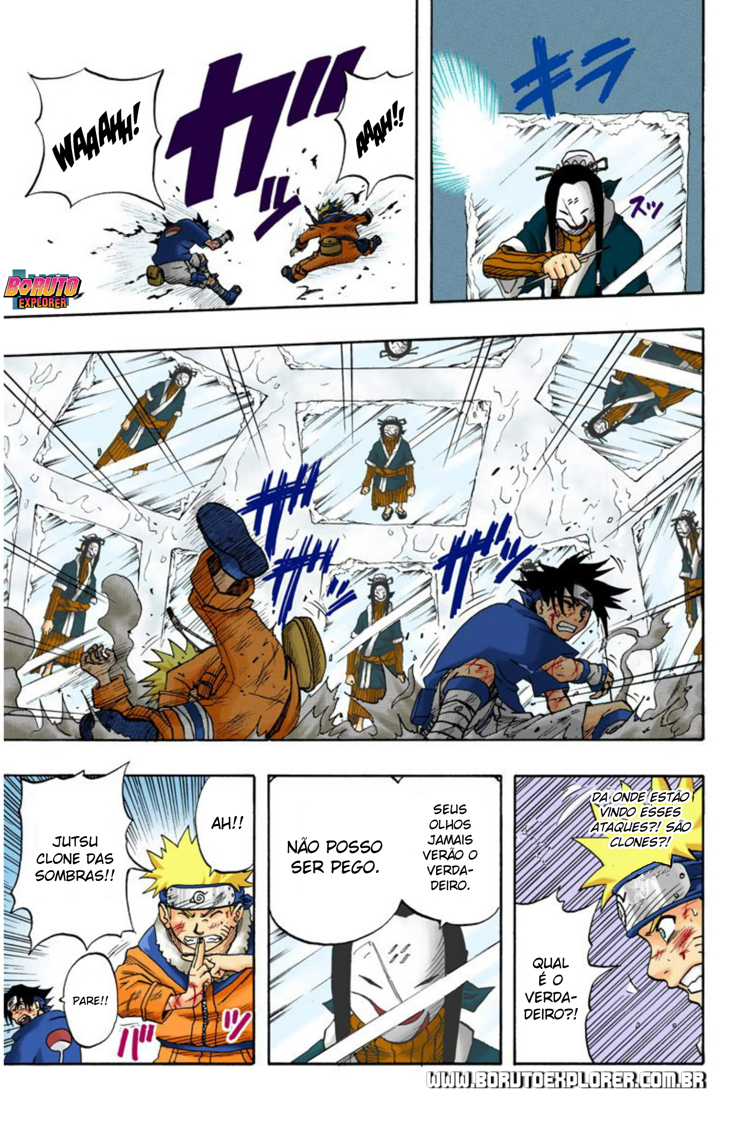 Read Naruto - Versão Colorida Oficial Manga Online