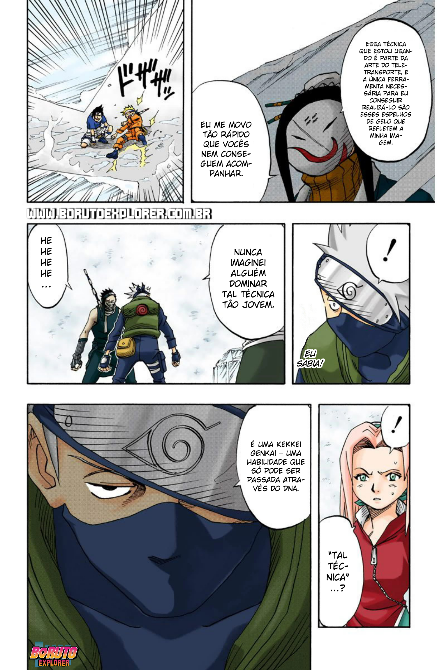Read Naruto - Versão Colorida Oficial Manga Online