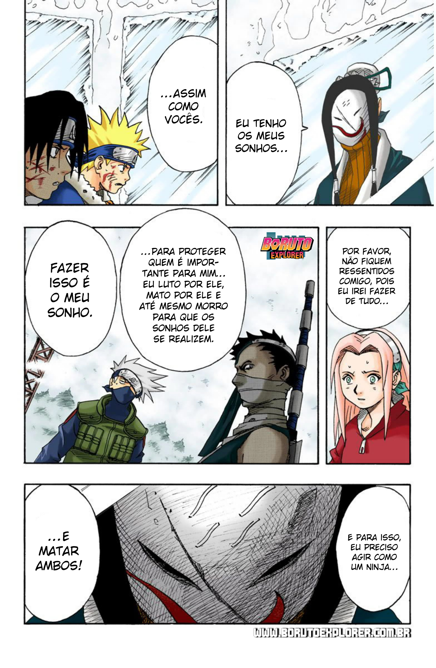Read Naruto - Versão Colorida Oficial Manga Online