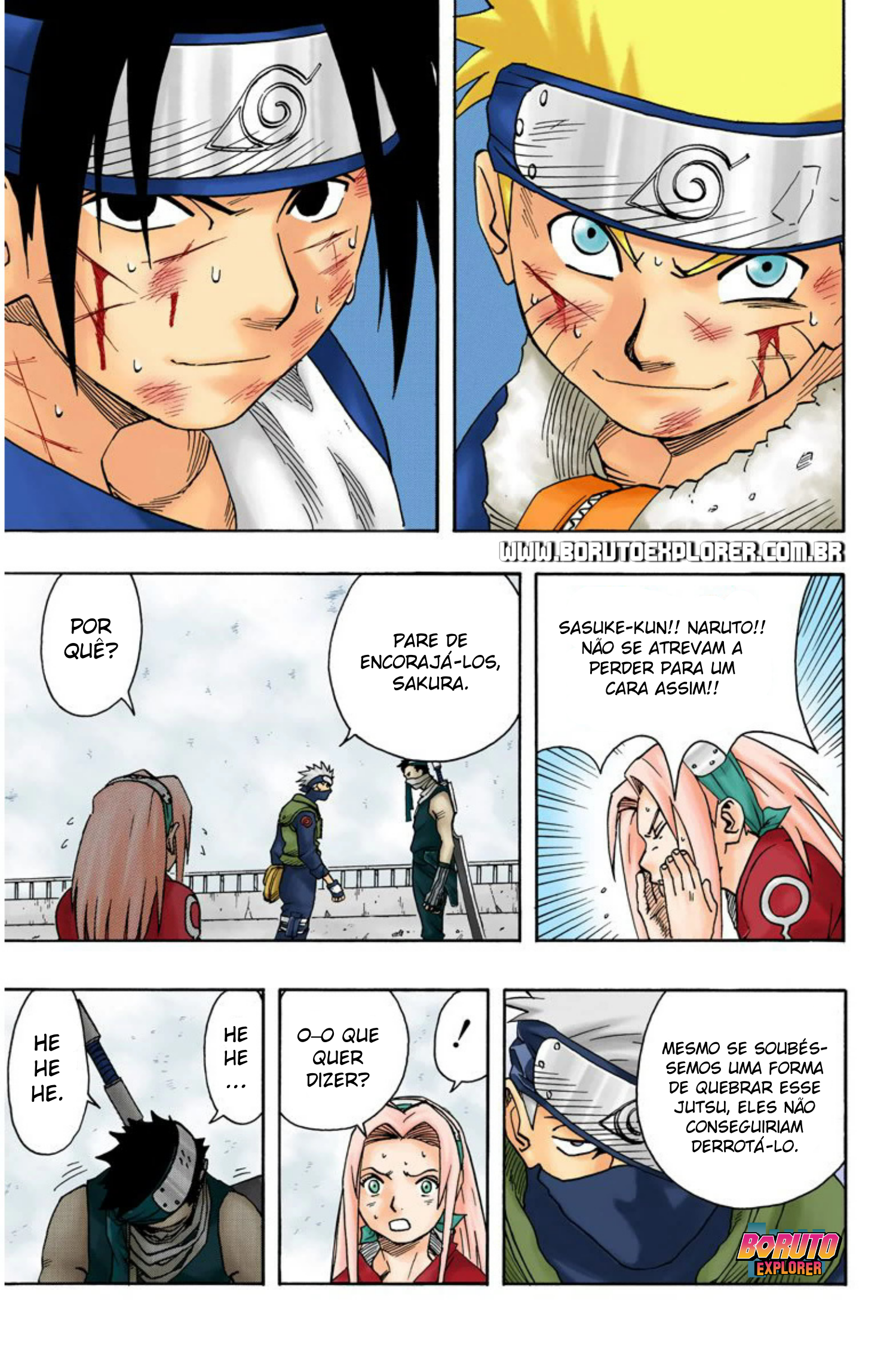 Read Naruto - Versão Colorida Oficial Manga Online