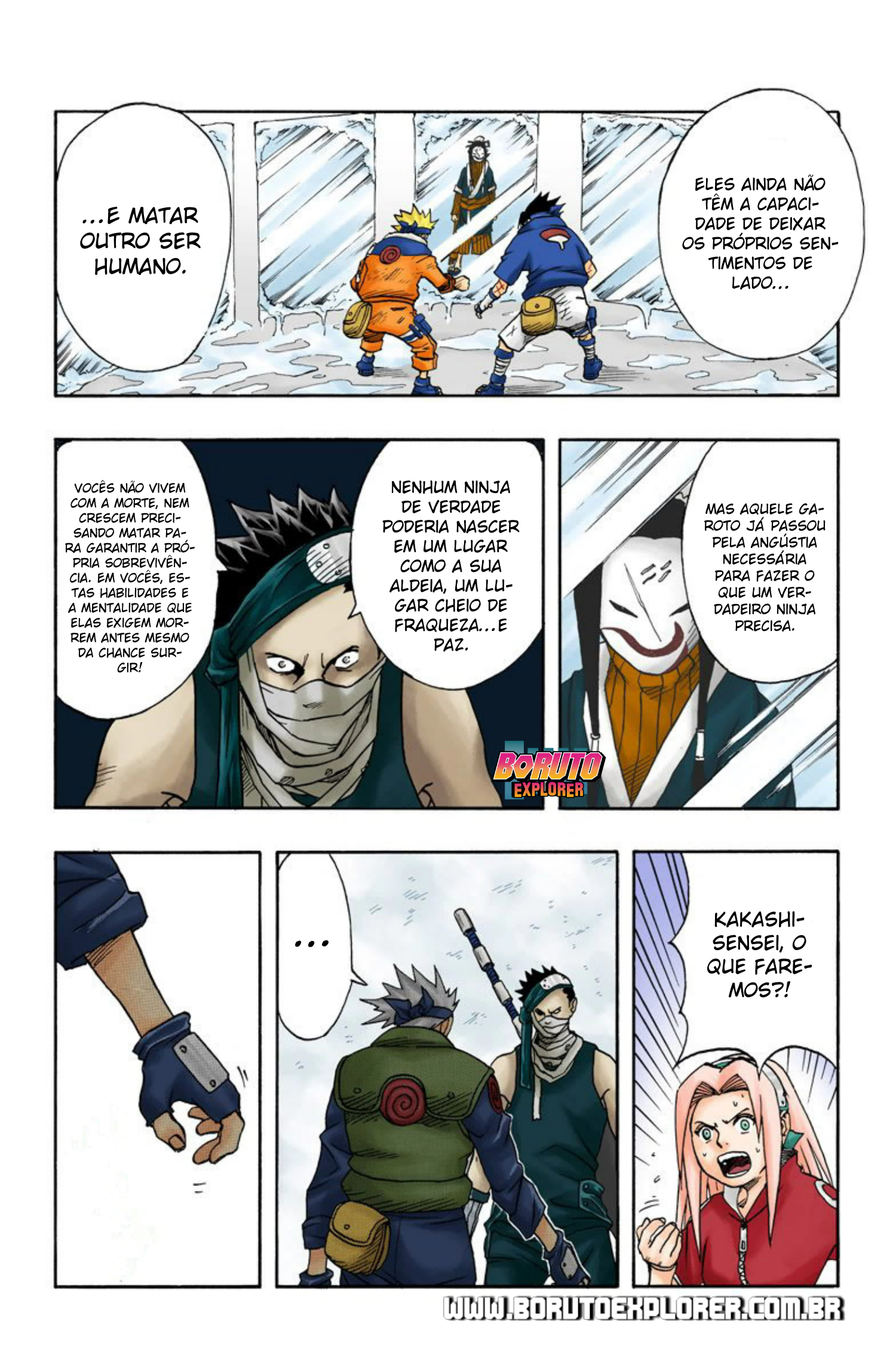 Read Naruto - Versão Colorida Oficial Manga Online