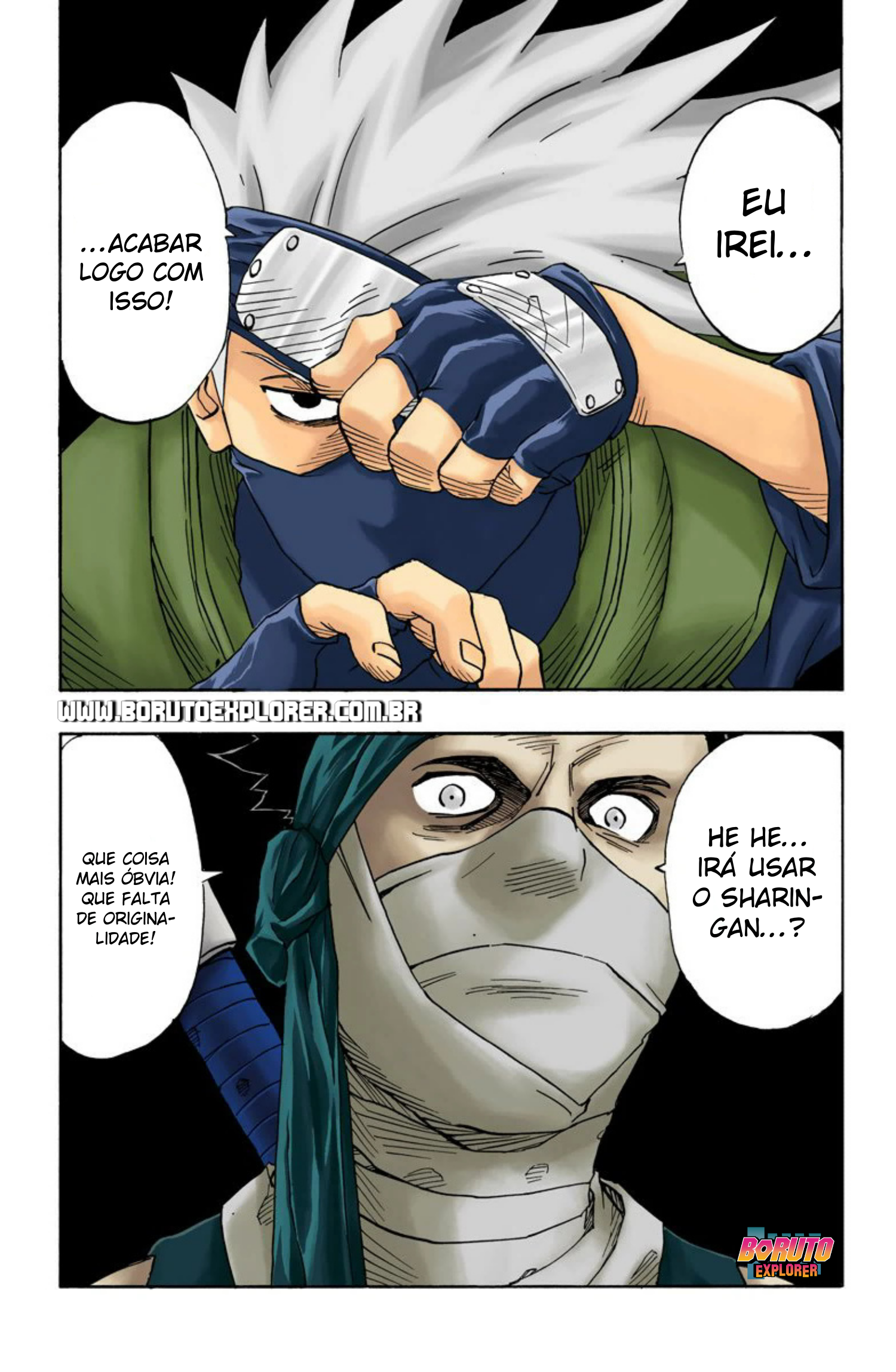 Read Naruto - Versão Colorida Oficial Manga Online