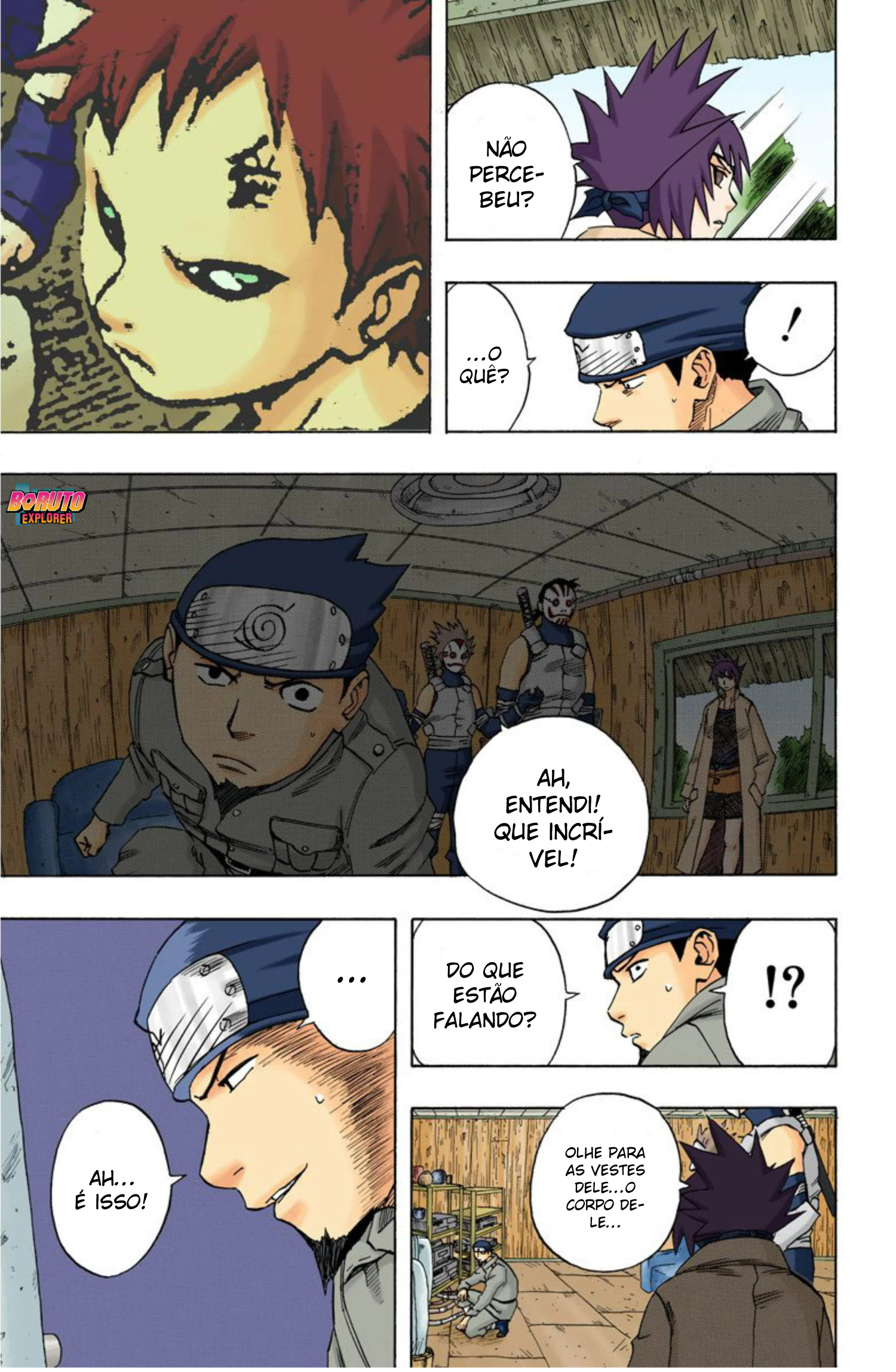 Read Naruto - Versão Colorida Oficial Manga Online