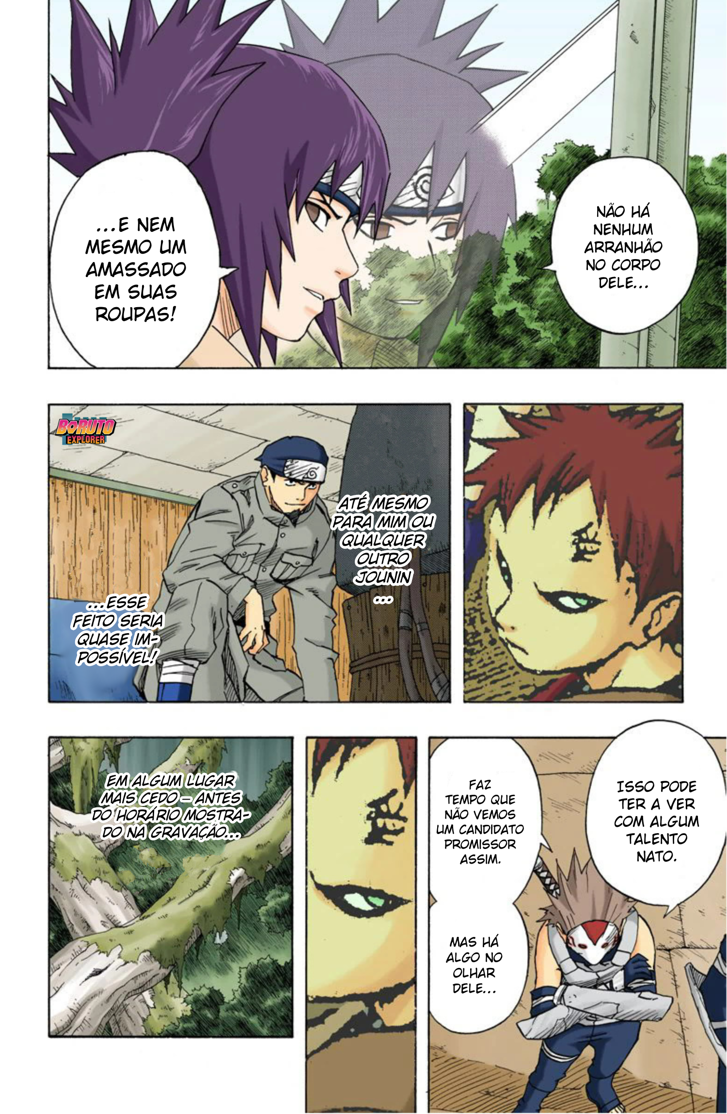 Read Naruto - Versão Colorida Oficial Manga Online