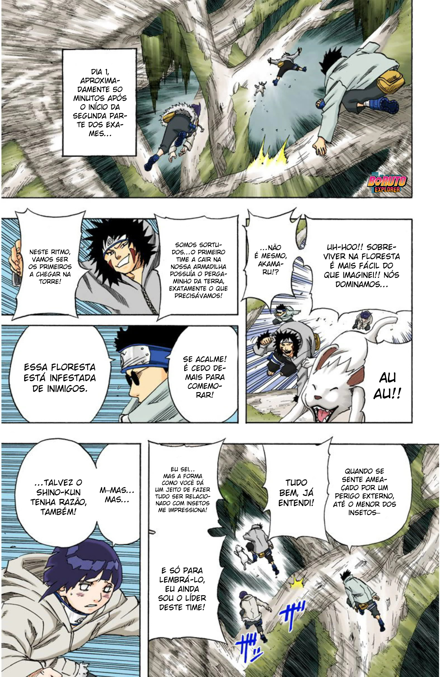 Read Naruto - Versão Colorida Oficial Manga Online