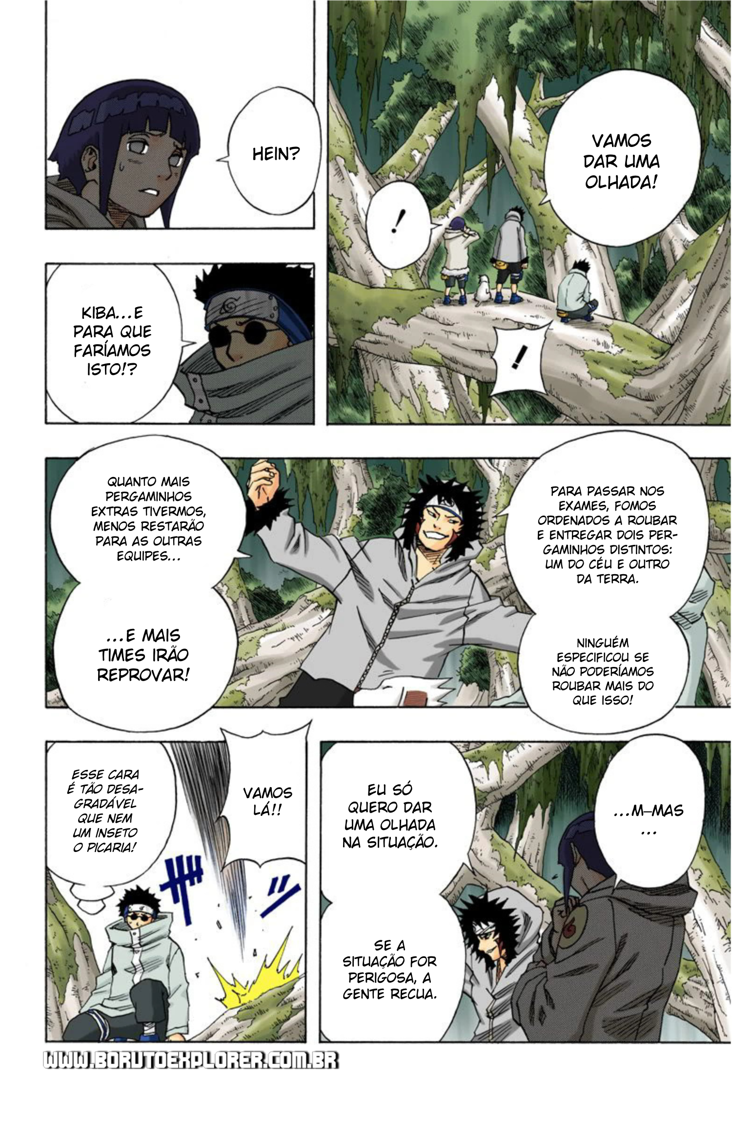 Read Naruto - Versão Colorida Oficial Manga Online