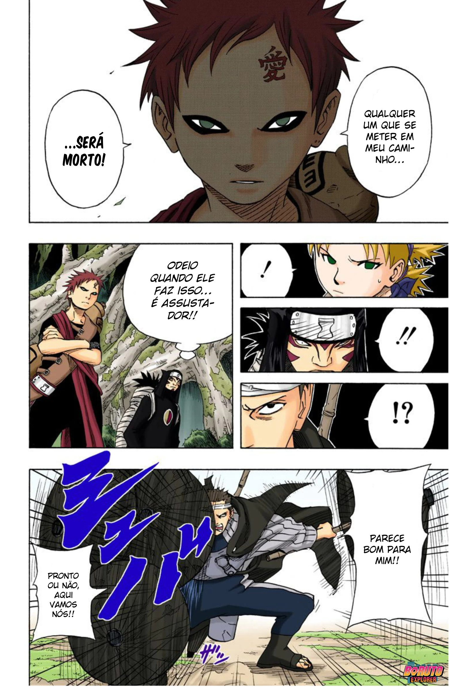 Read Naruto - Versão Colorida Oficial Manga Online