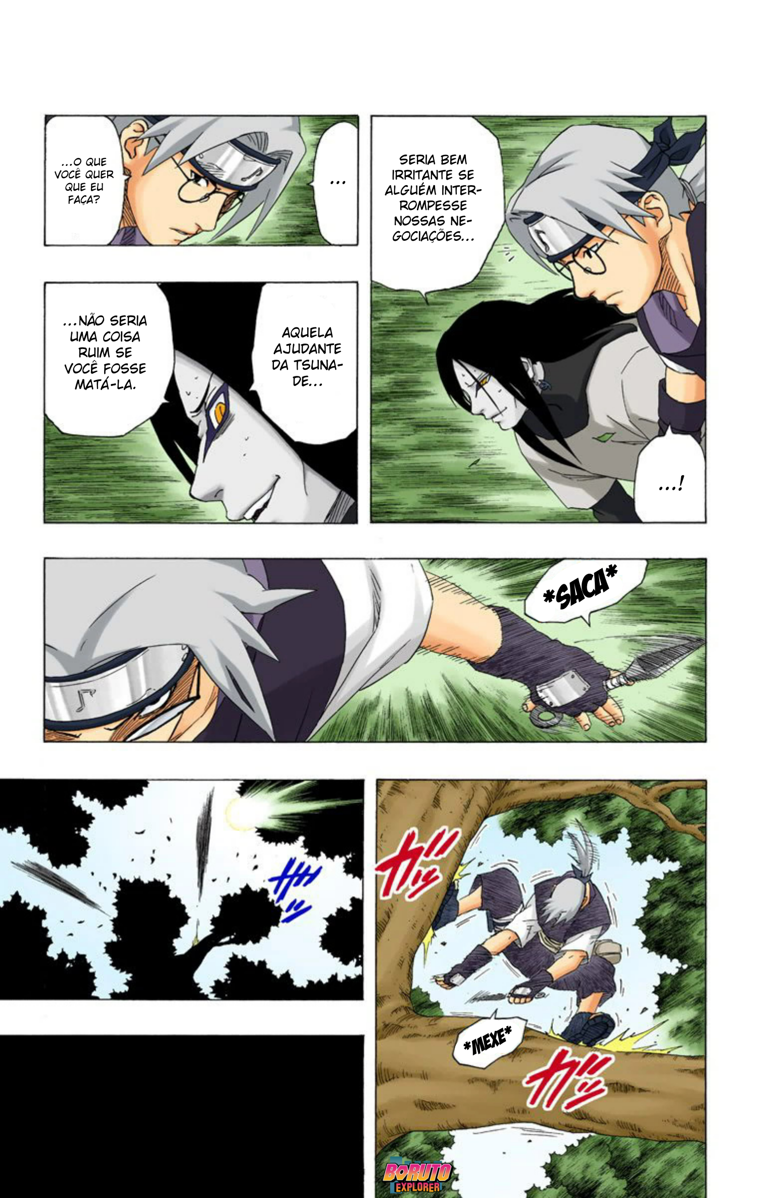 Read Naruto - Versão Colorida Oficial Manga Online