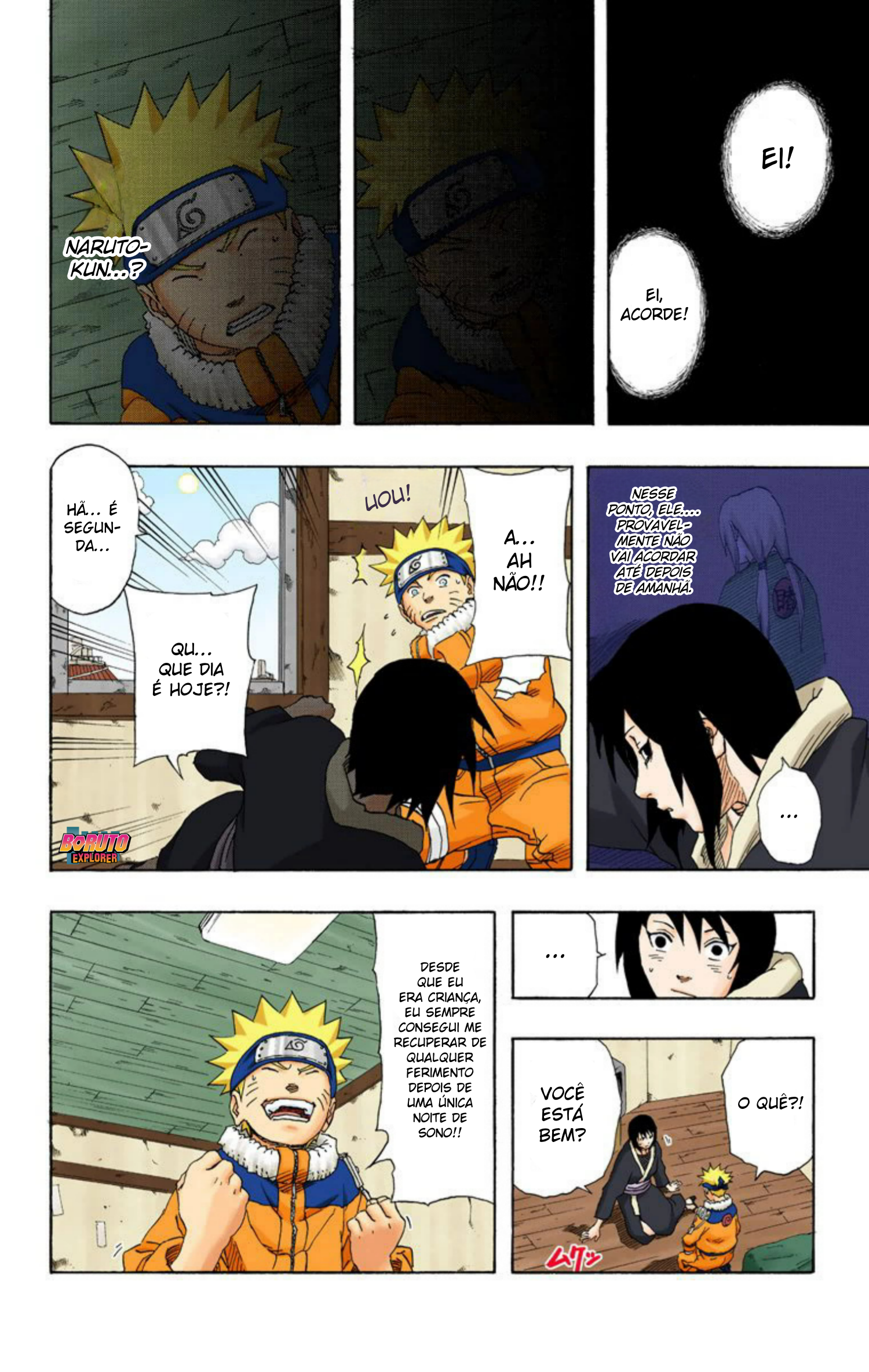 Read Naruto - Versão Colorida Oficial Manga Online