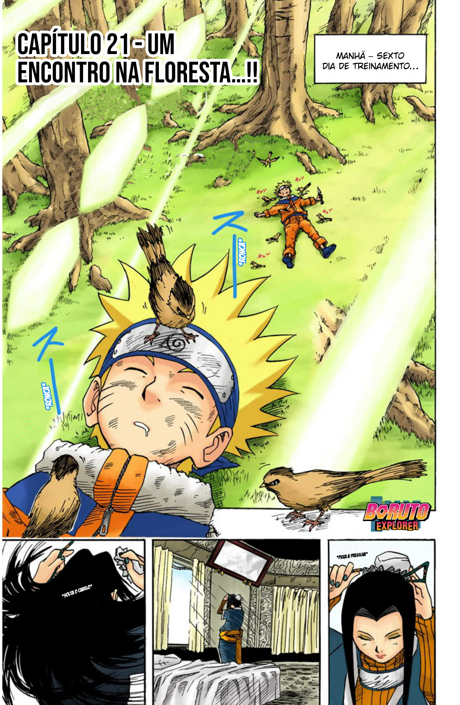 Read Naruto - Versão Colorida Oficial Manga Online