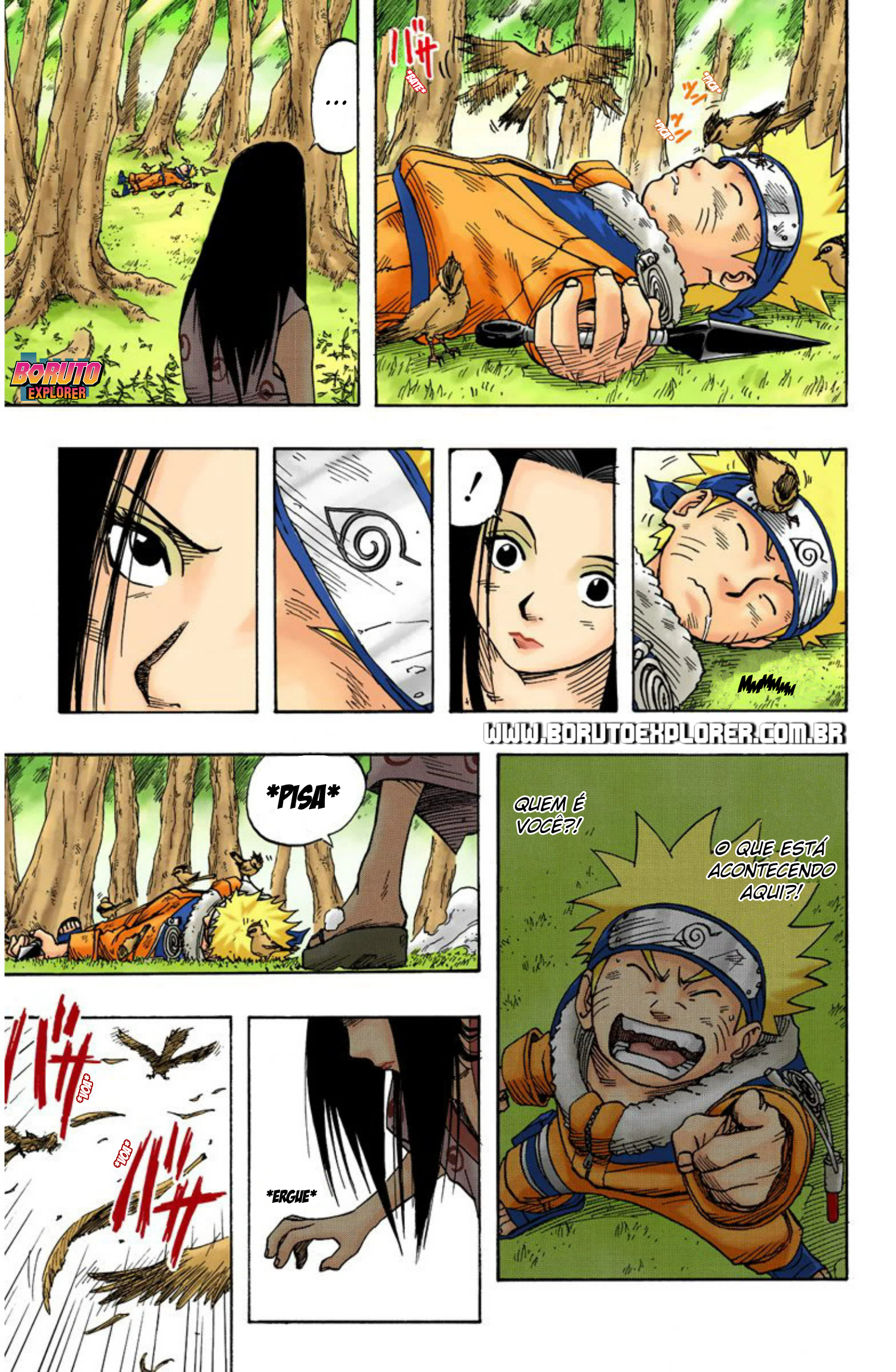 Read Naruto - Versão Colorida Oficial Manga Online