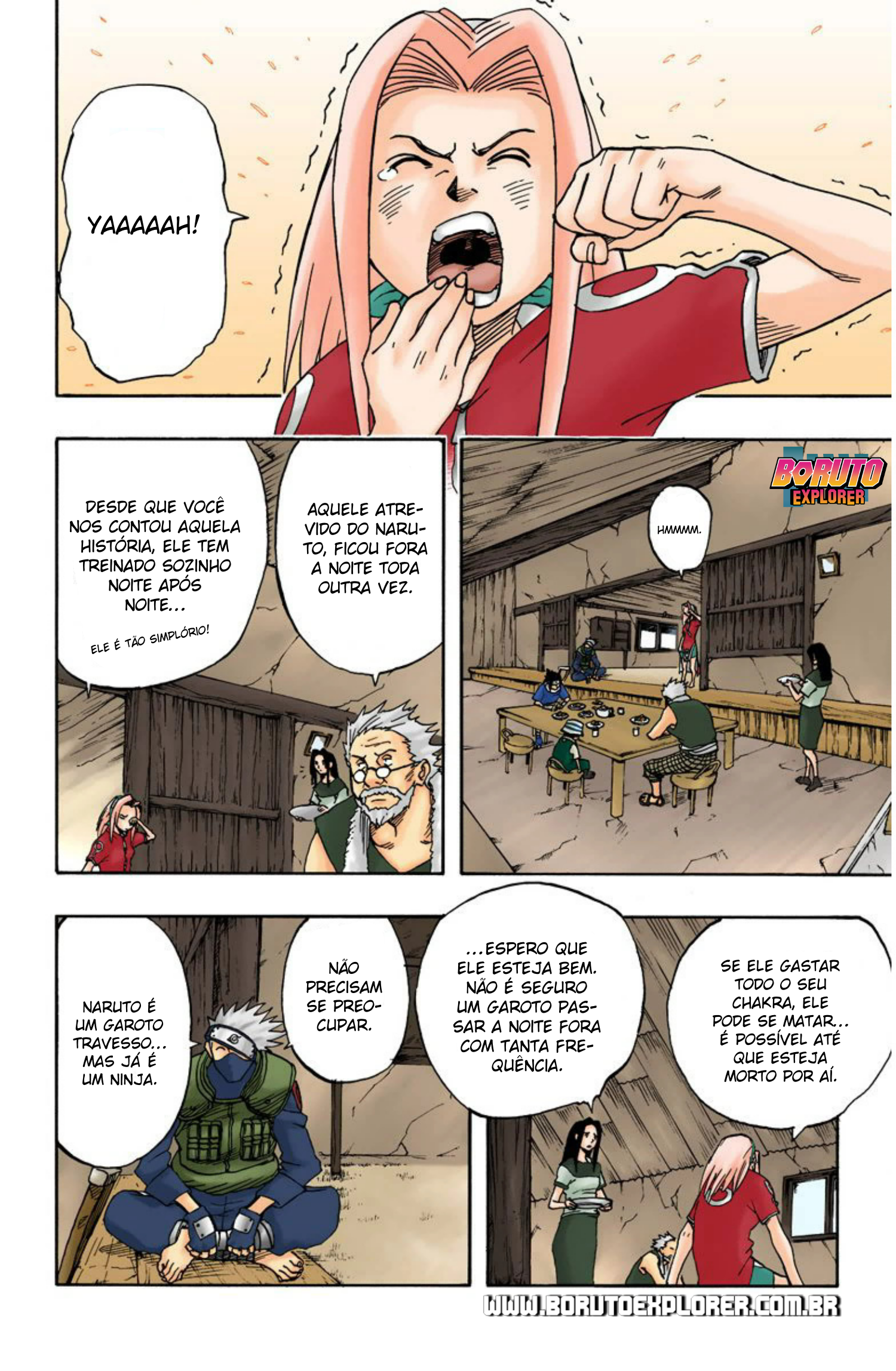 Read Naruto - Versão Colorida Oficial Manga Online