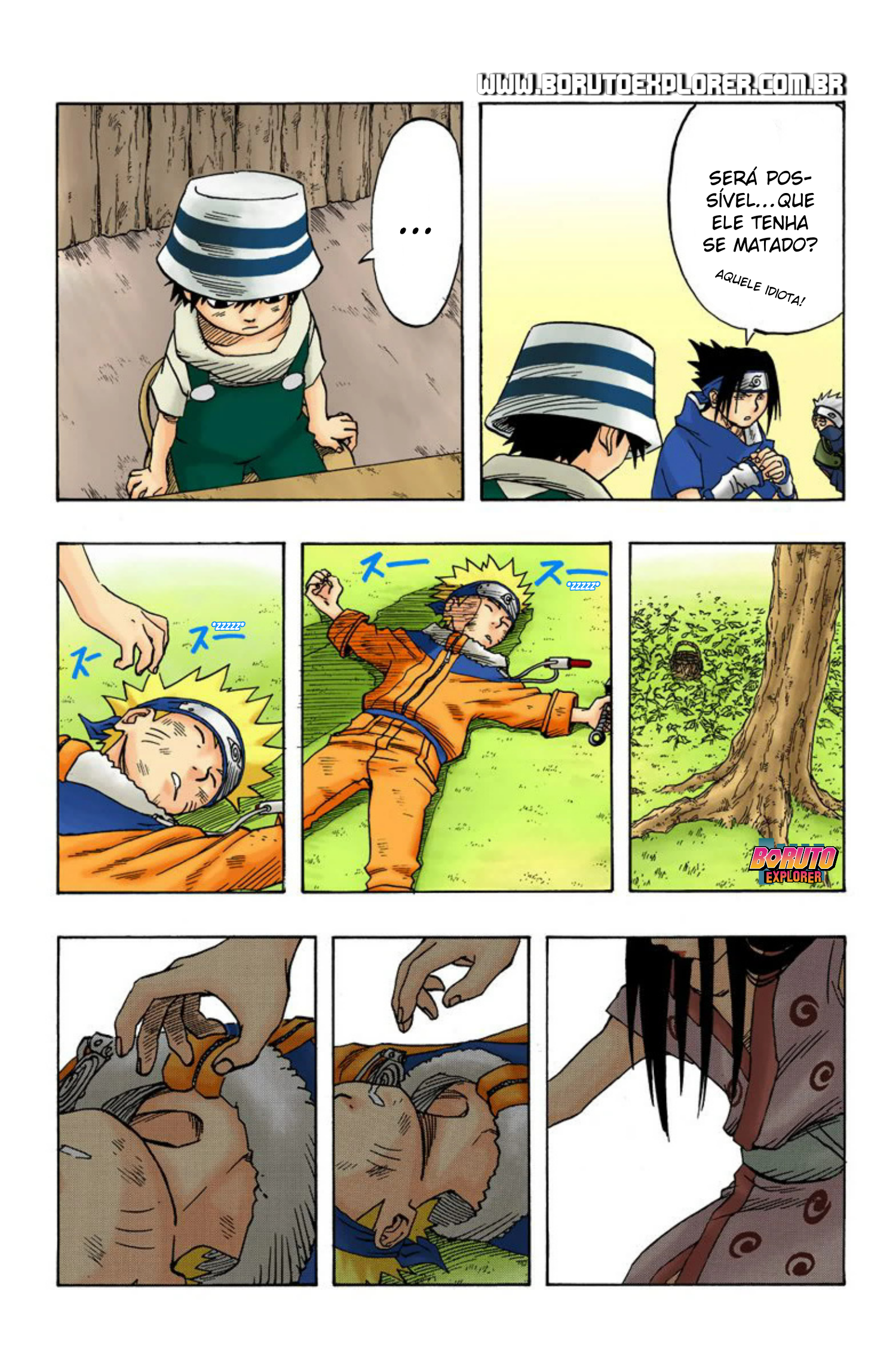Read Naruto - Versão Colorida Oficial Manga Online