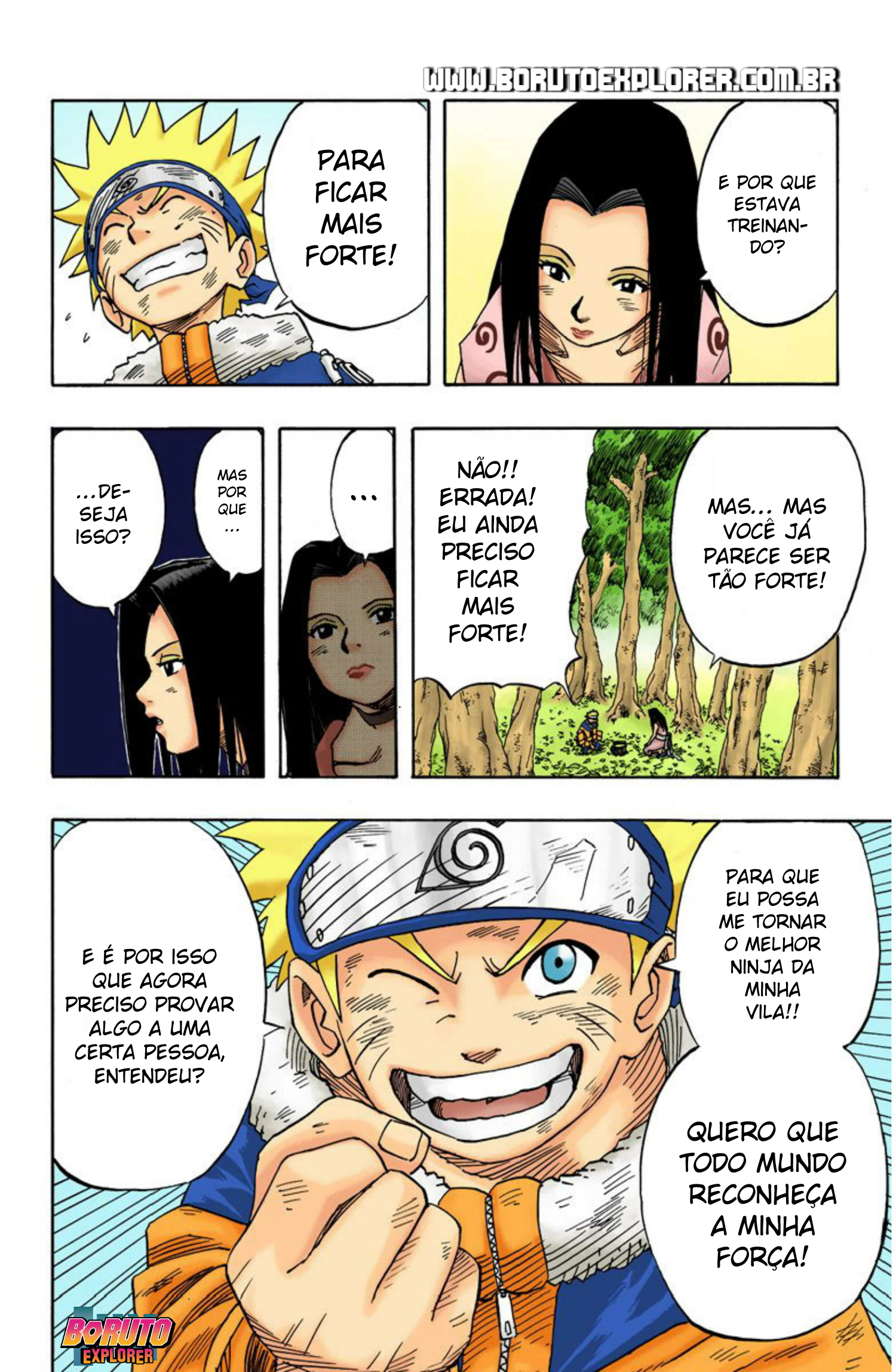 Read Naruto - Versão Colorida Oficial Manga Online