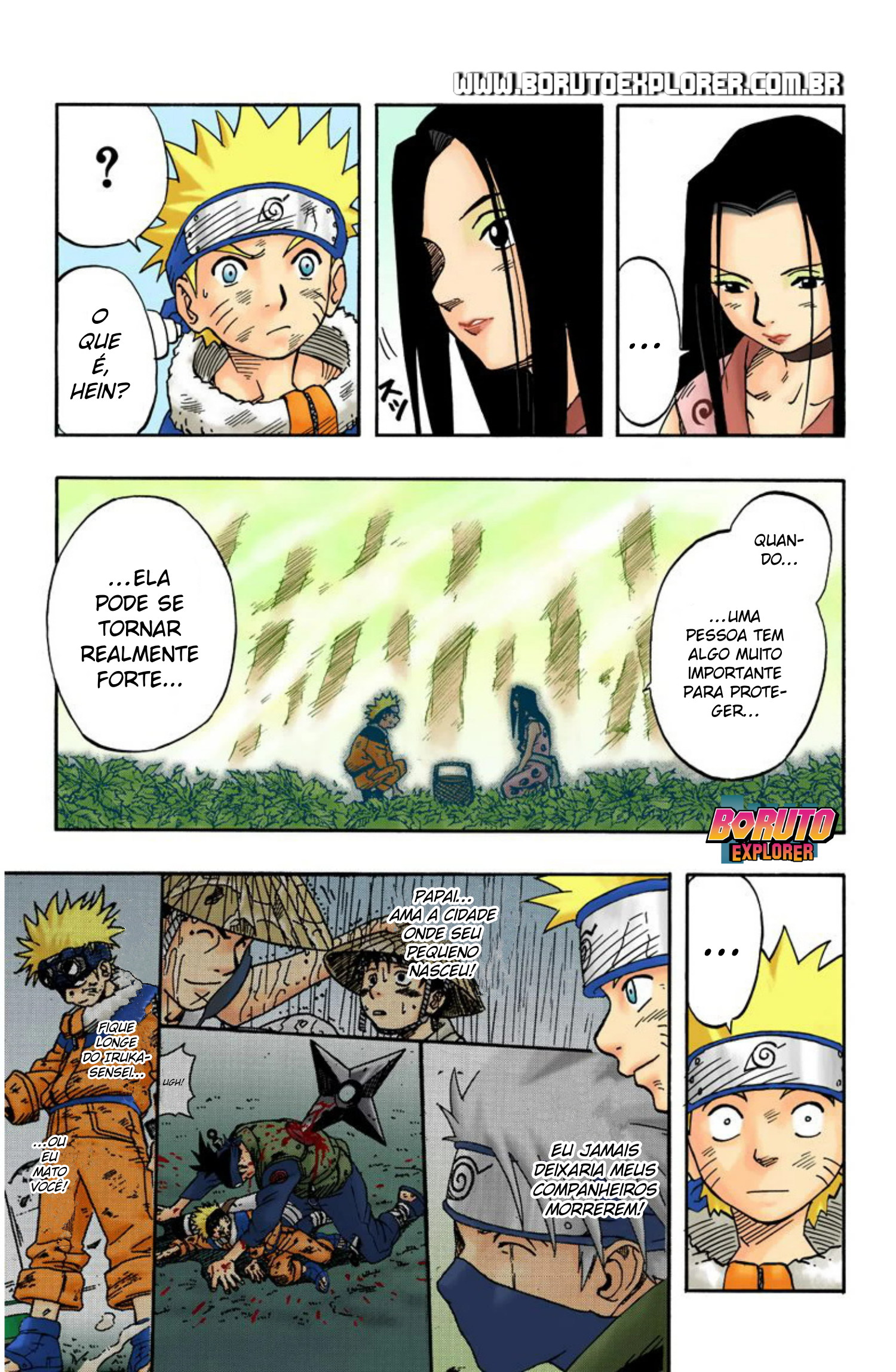 Read Naruto - Versão Colorida Oficial Manga Online
