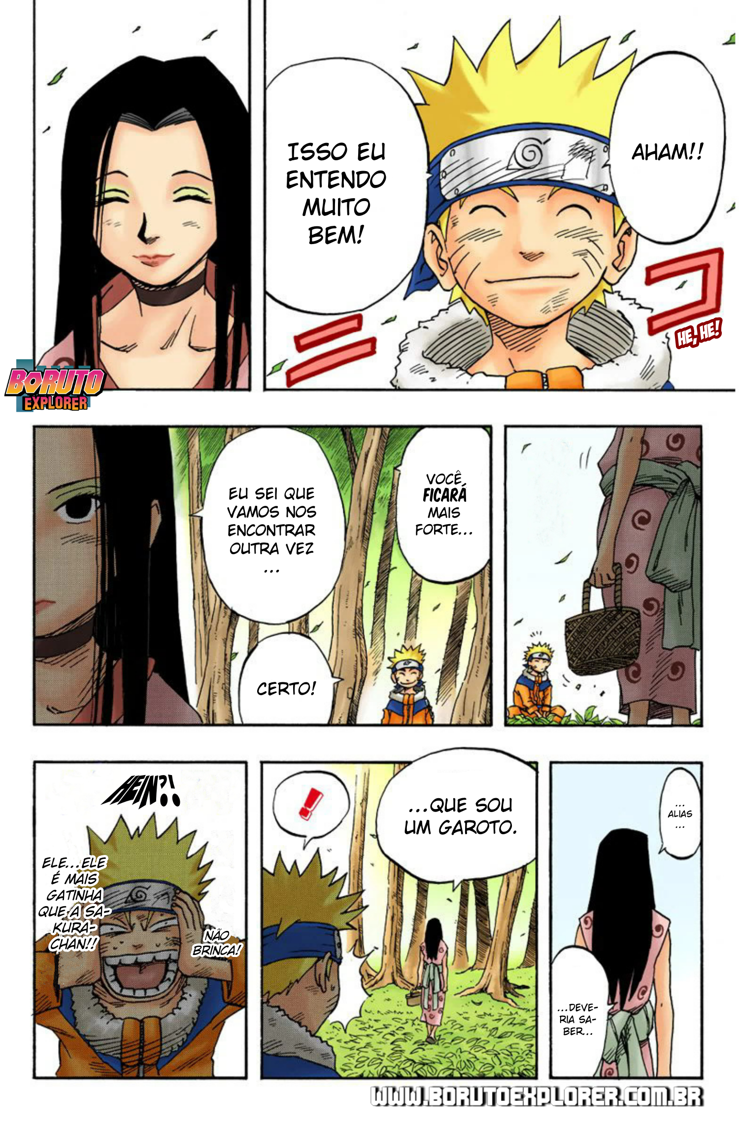 Read Naruto - Versão Colorida Oficial Manga Online