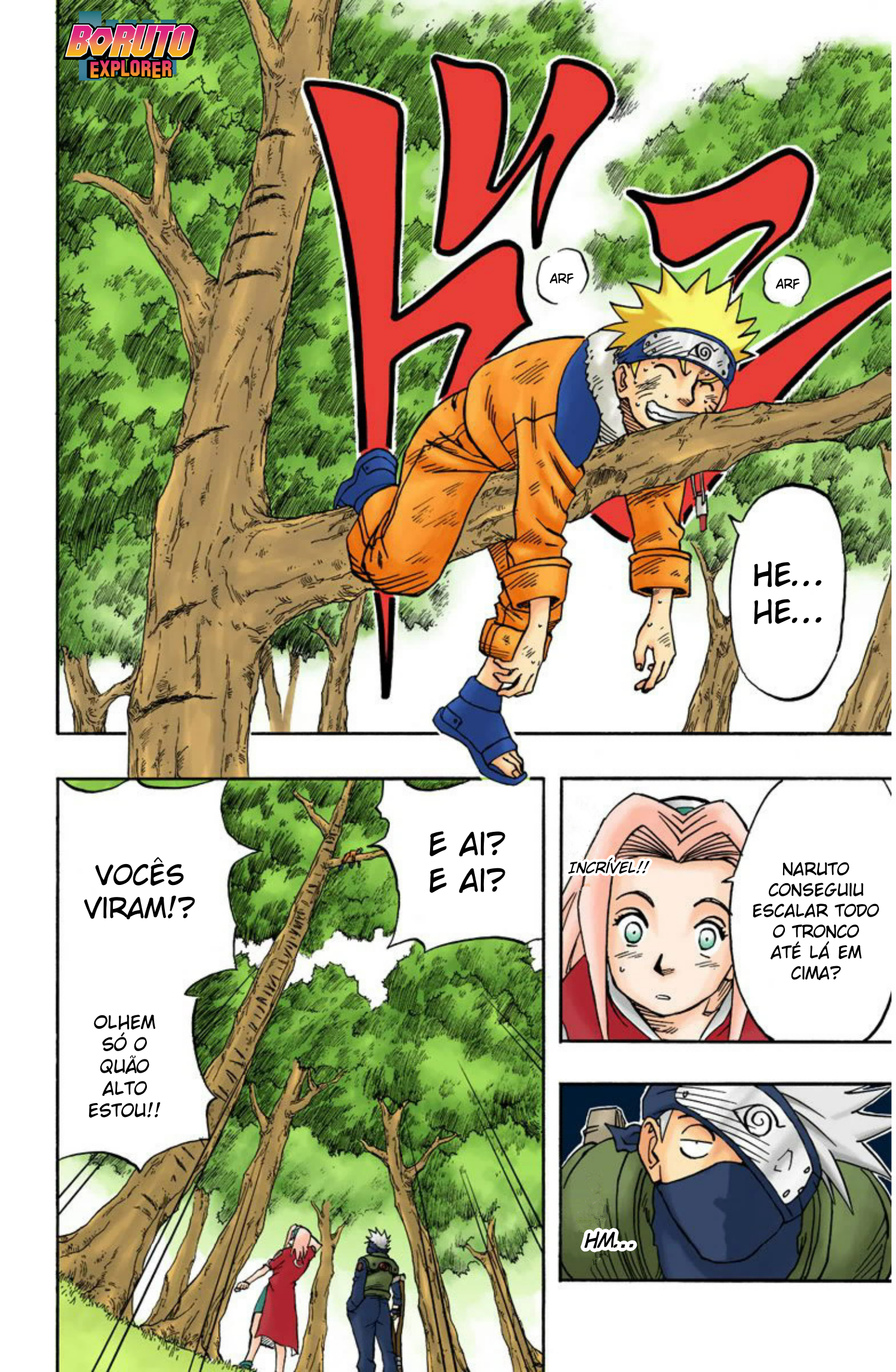 Read Naruto - Versão Colorida Oficial Manga Online