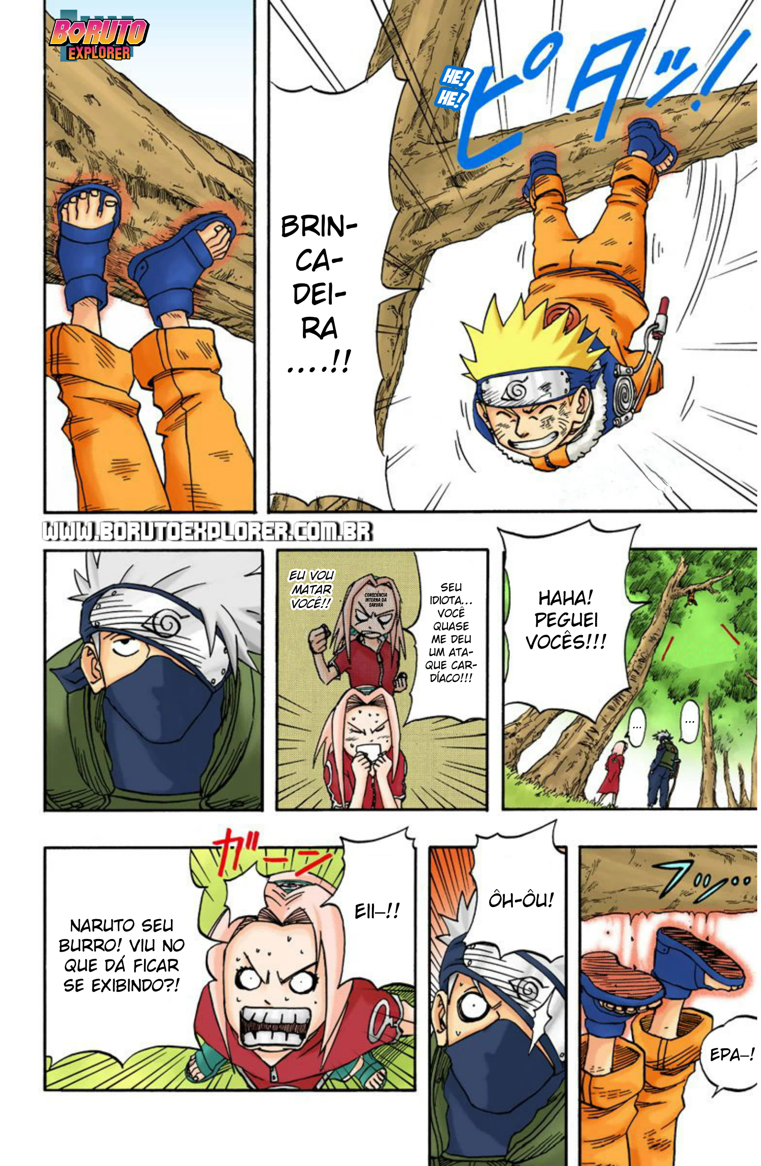 Read Naruto - Versão Colorida Oficial Manga Online