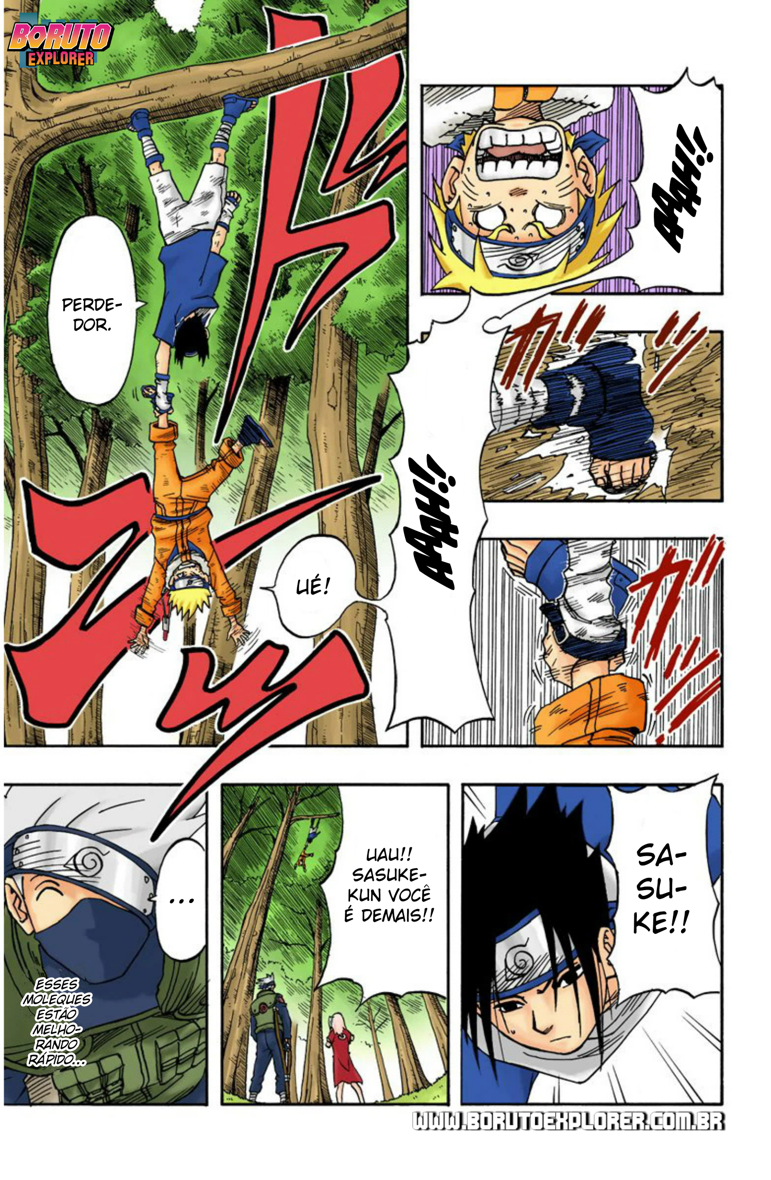 Read Naruto - Versão Colorida Oficial Manga Online