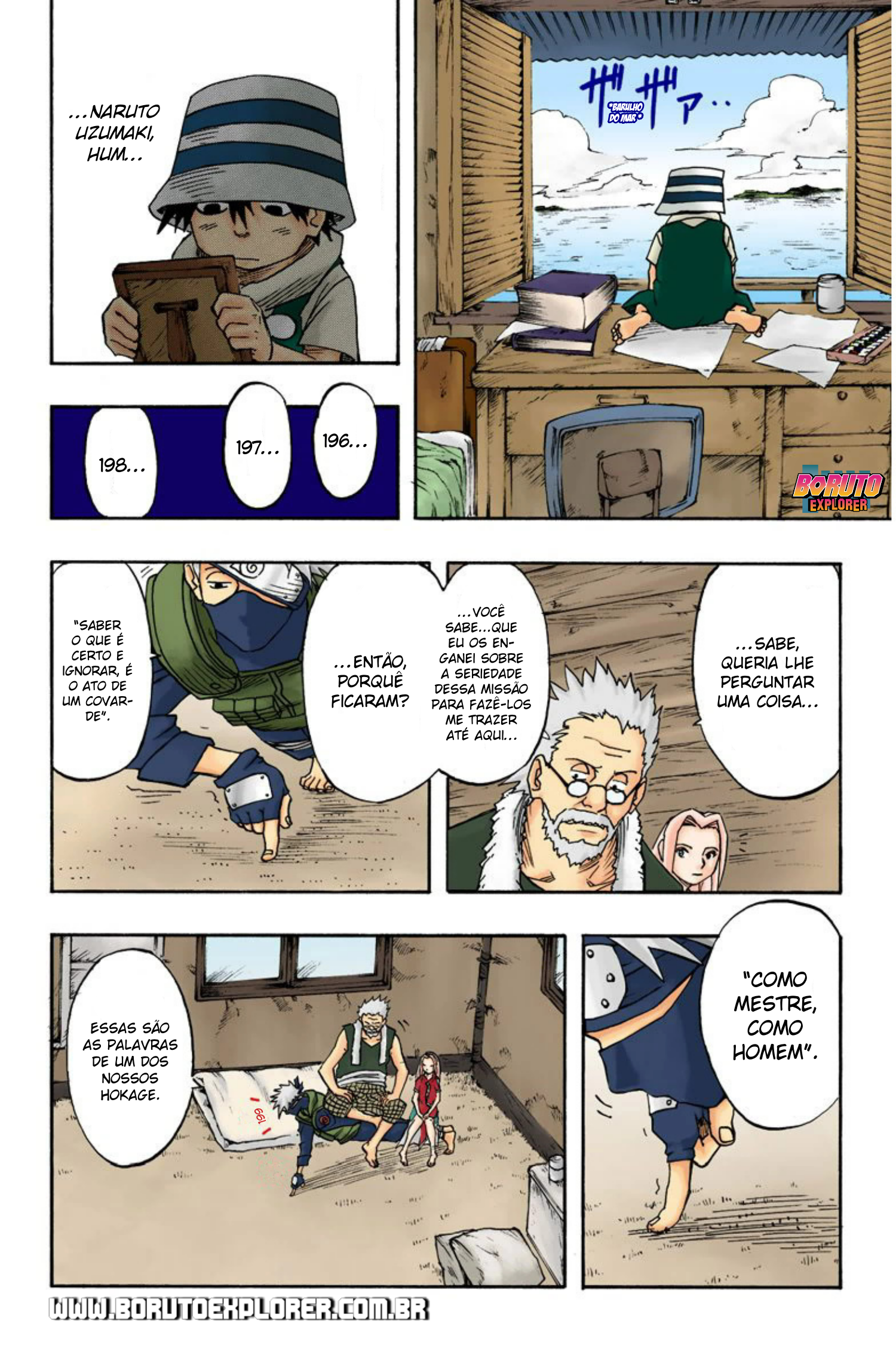 Read Naruto - Versão Colorida Oficial Manga Online