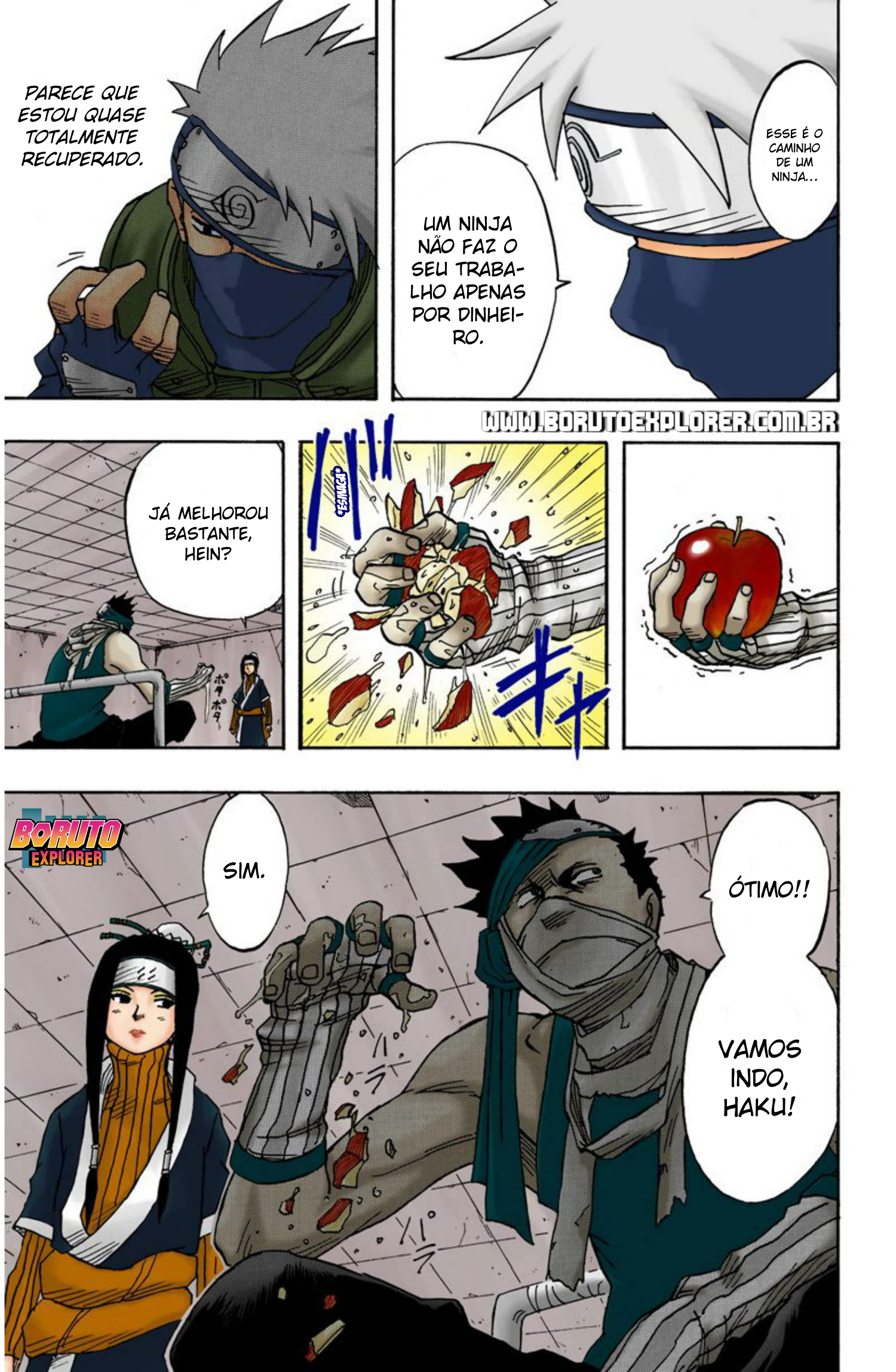 Read Naruto - Versão Colorida Oficial Manga Online