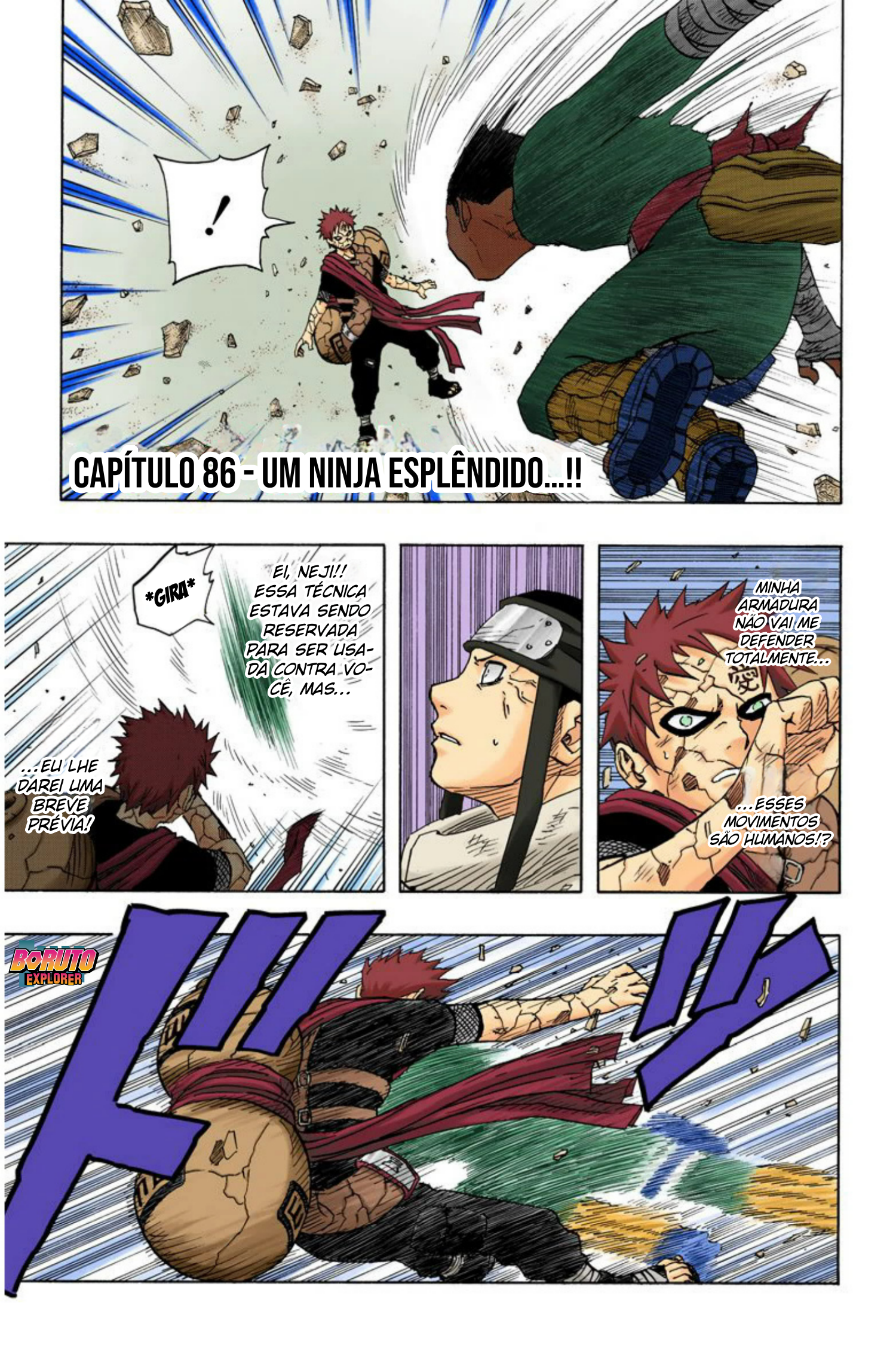 Read Naruto - Versão Colorida Oficial Manga Online