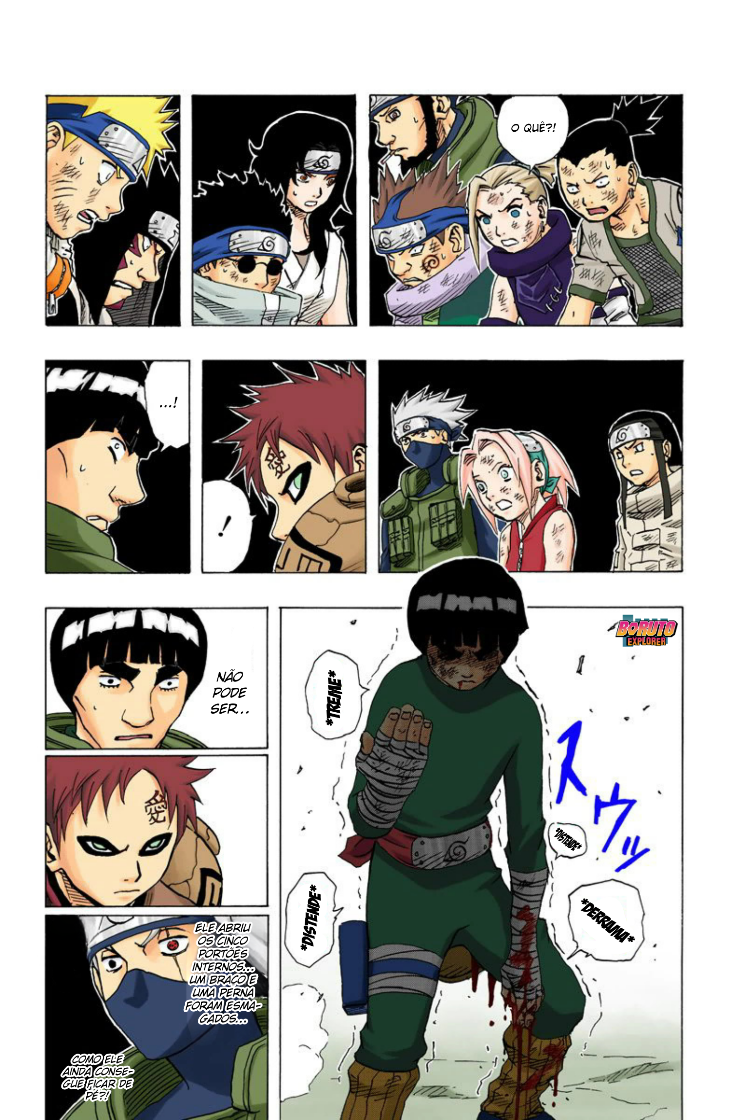 Read Naruto - Versão Colorida Oficial Manga Online