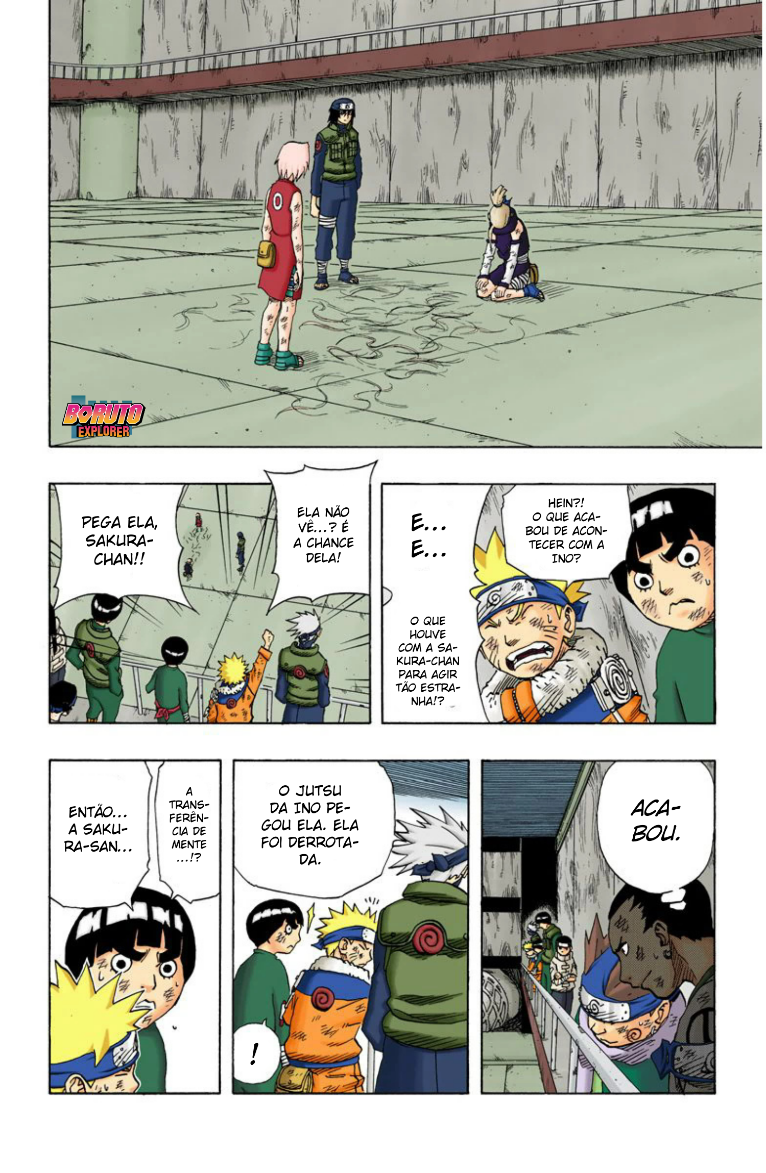 Read Naruto - Versão Colorida Oficial Manga Online