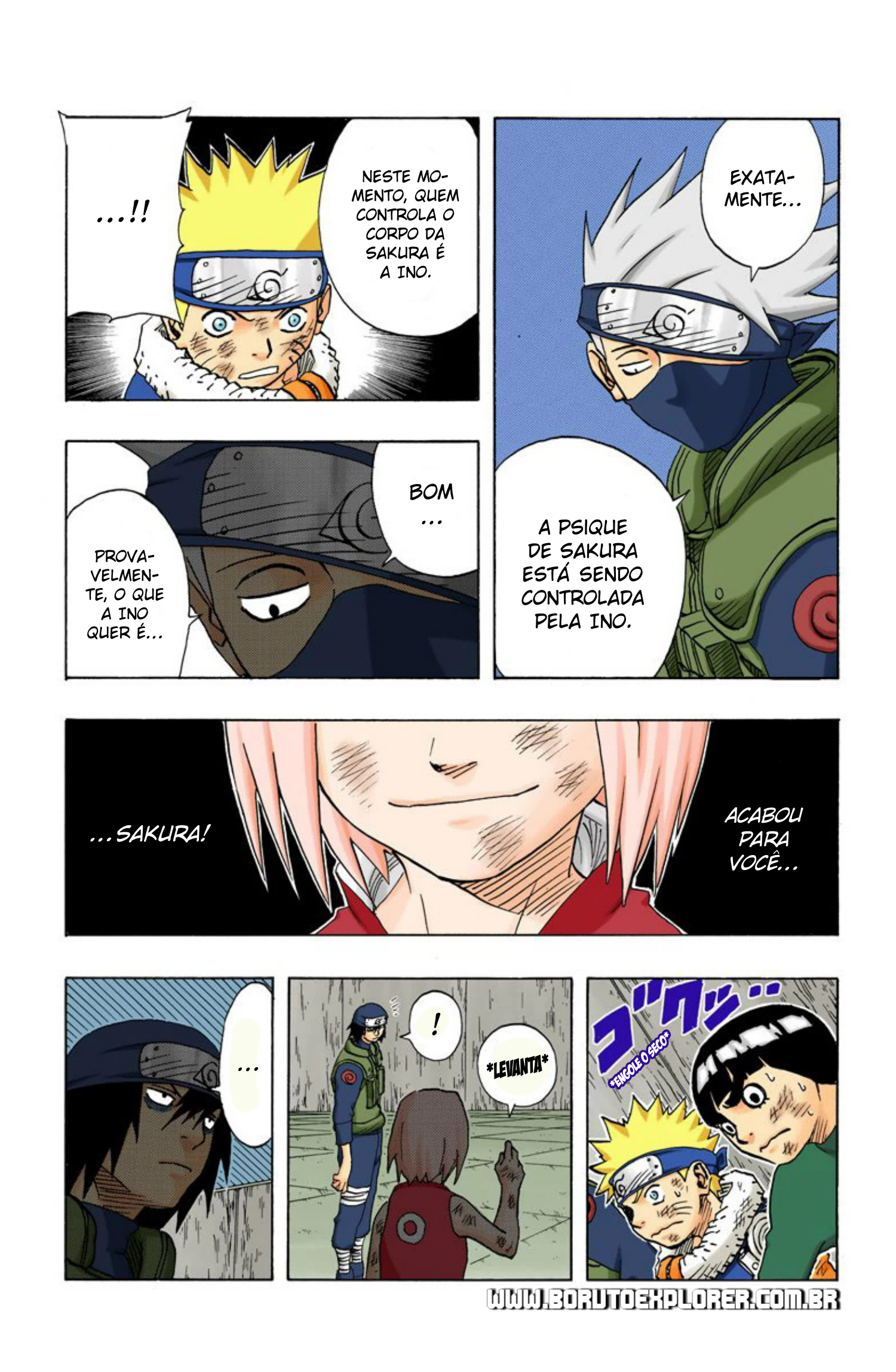 Read Naruto - Versão Colorida Oficial Manga Online