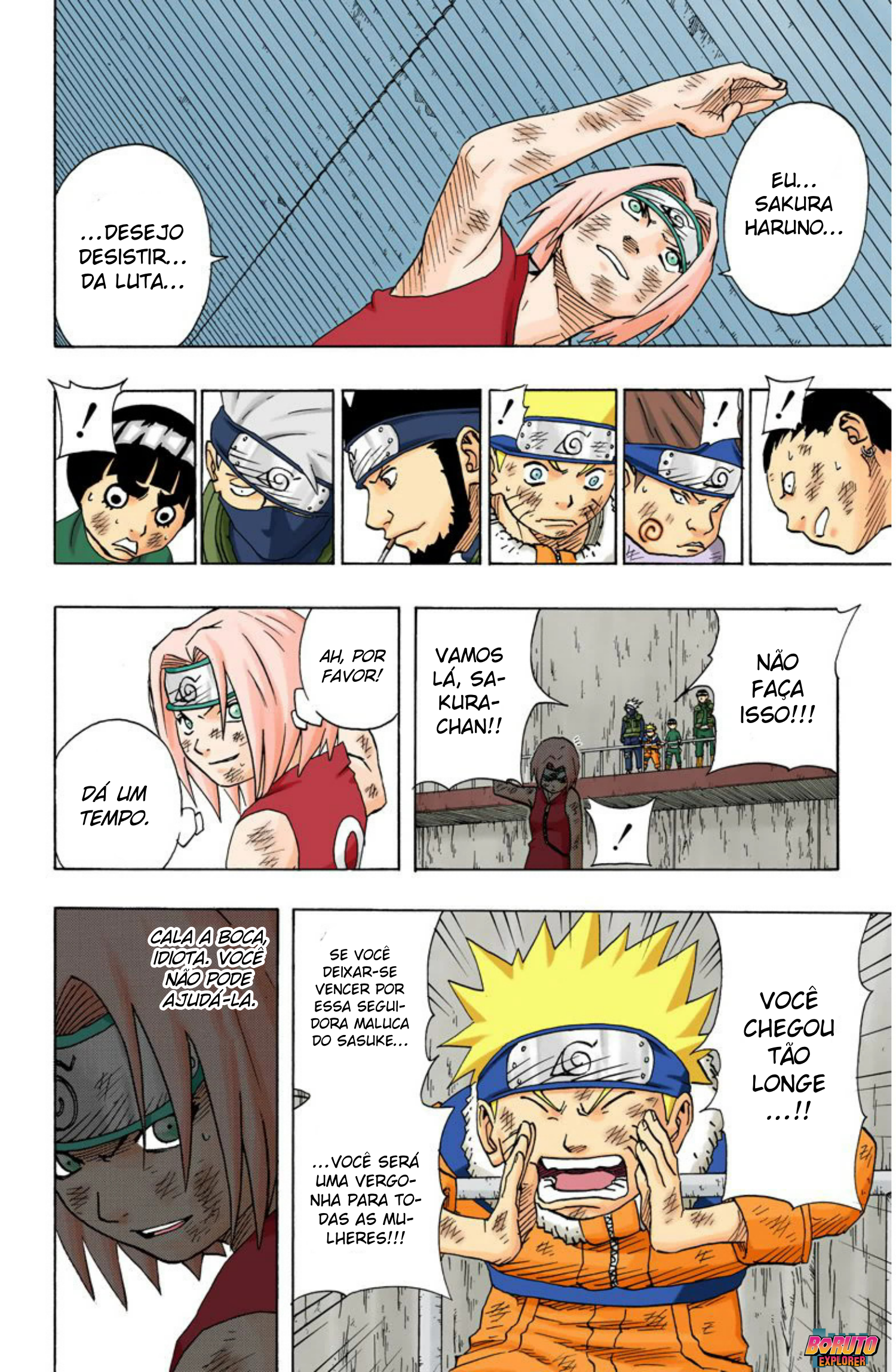 Read Naruto - Versão Colorida Oficial Manga Online
