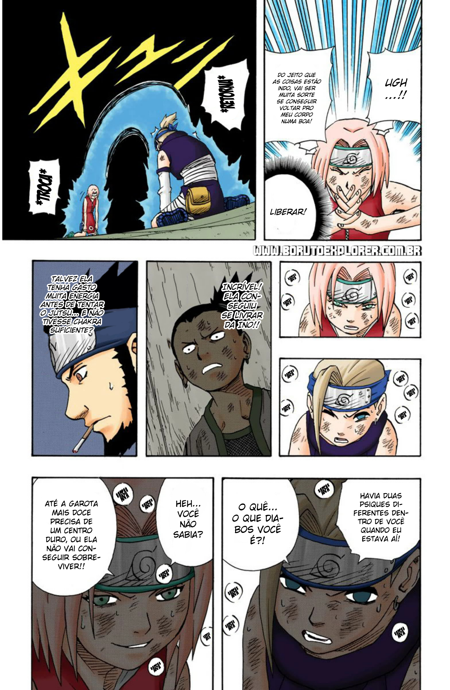 Read Naruto - Versão Colorida Oficial Manga Online