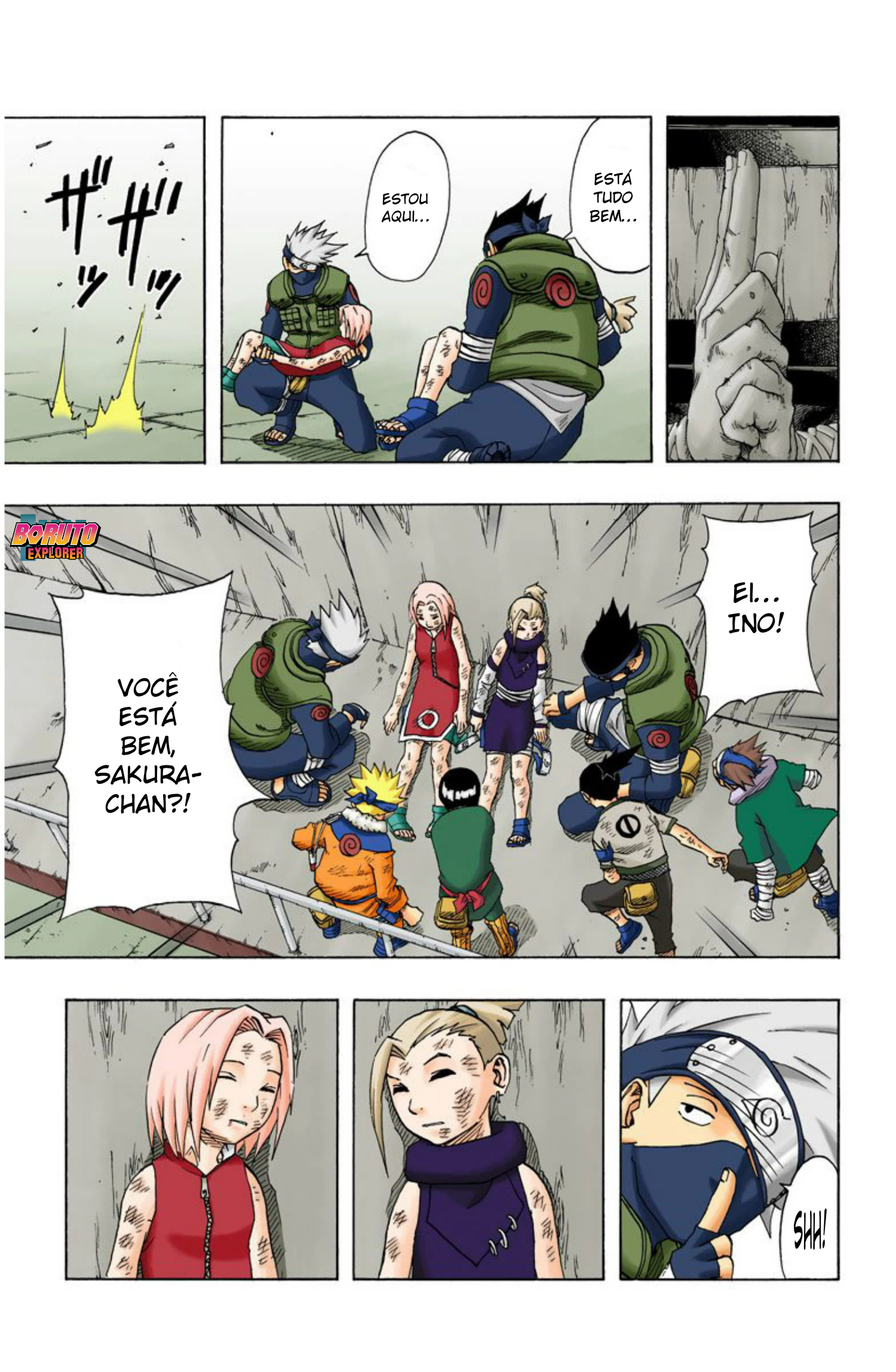 Read Naruto - Versão Colorida Oficial Manga Online