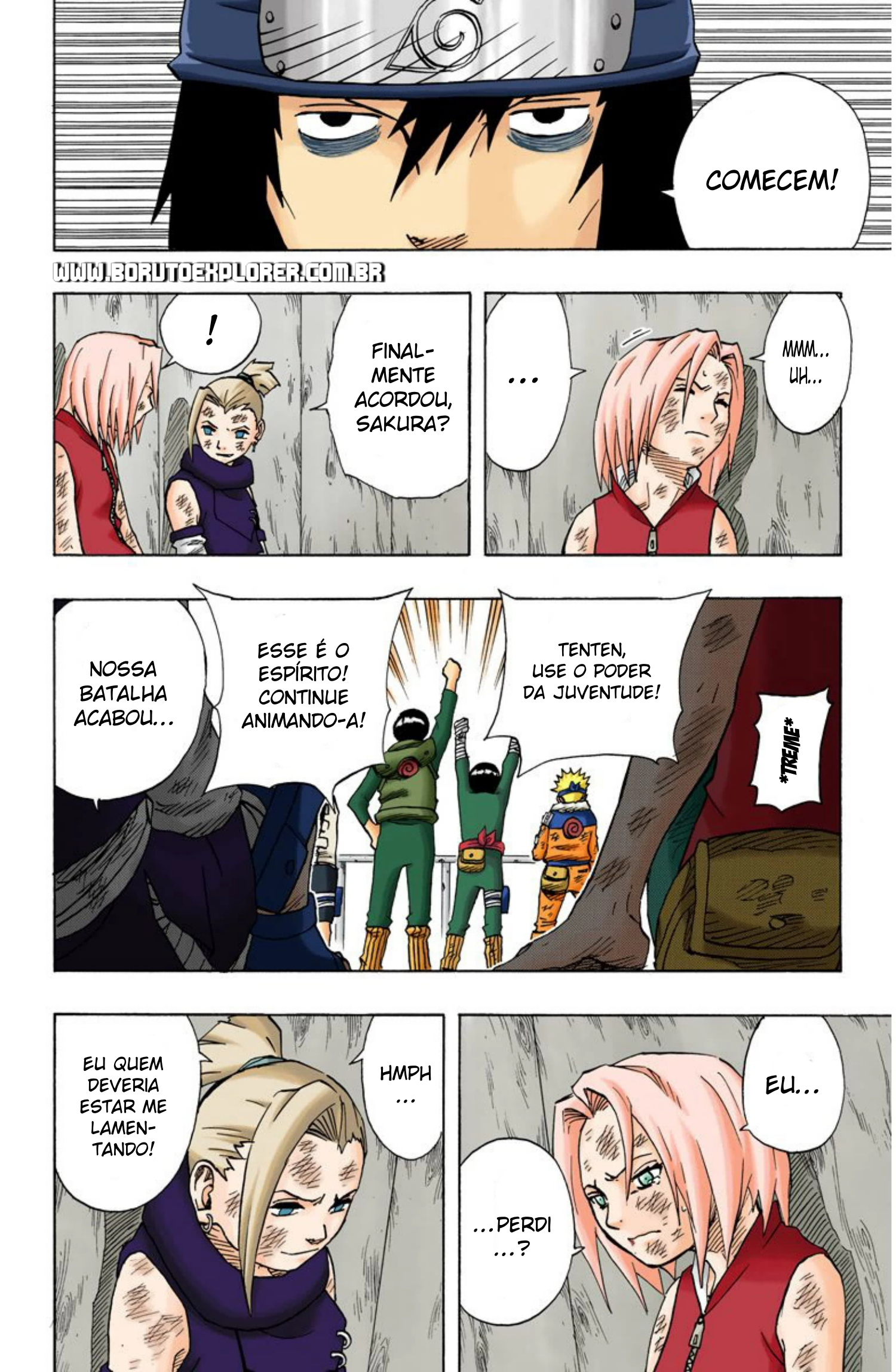 Read Naruto - Versão Colorida Oficial Manga Online