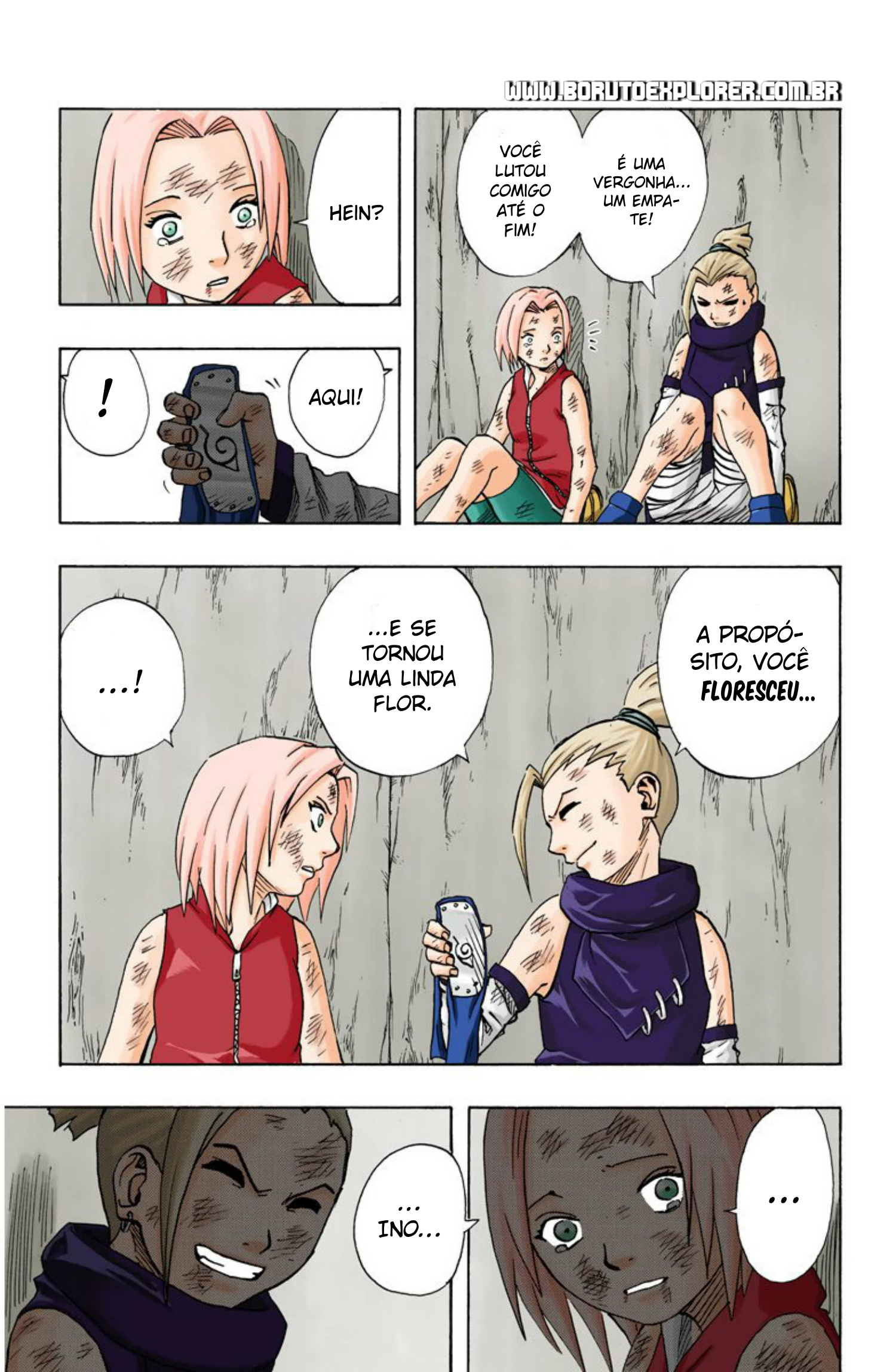 Read Naruto - Versão Colorida Oficial Manga Online