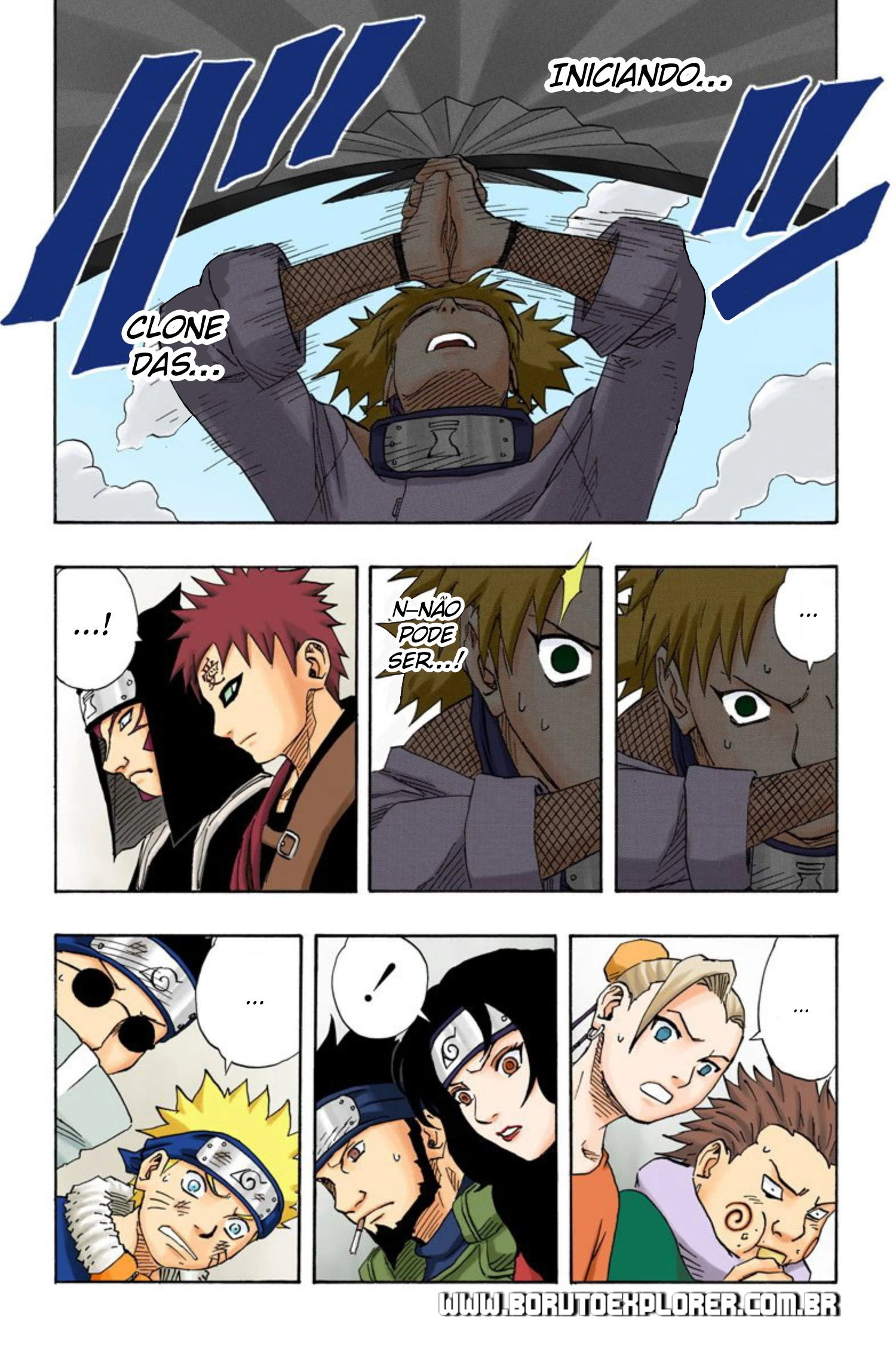 Read Naruto - Versão Colorida Oficial Manga Online