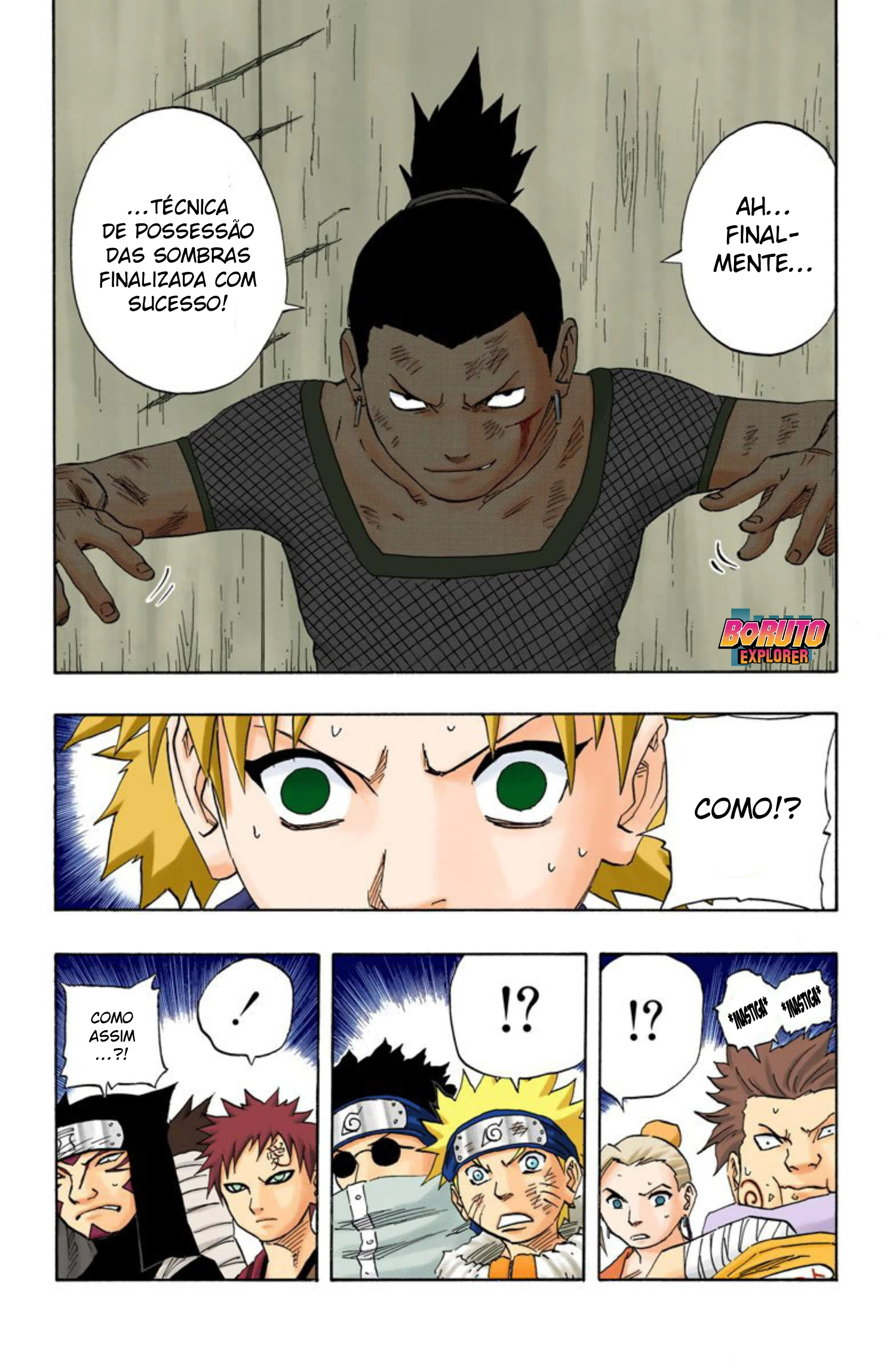 Read Naruto - Versão Colorida Oficial Manga Online